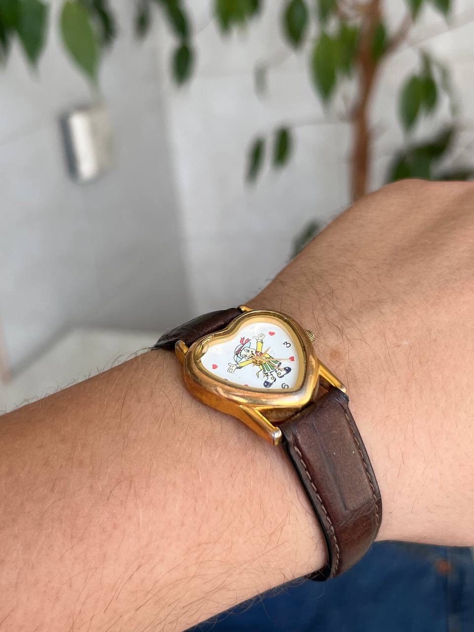 Japanese Brand × Vintage Vintage ❤️ Heart Japanese style futuristic Steel Watch Size ONE SIZE - 9 Thumbnail