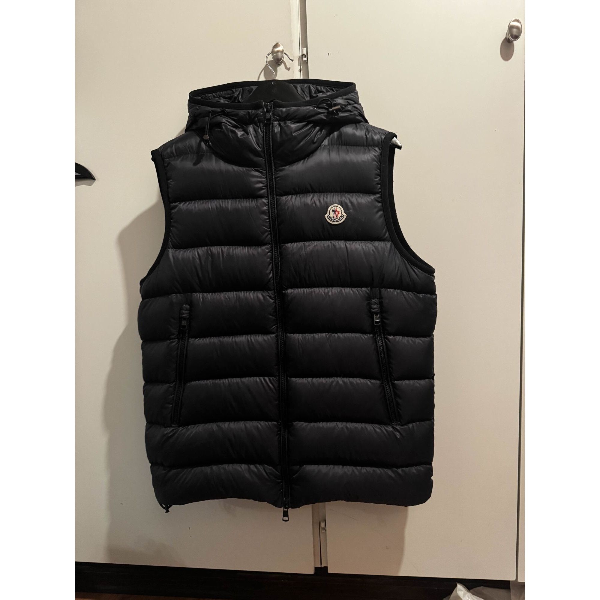 Moncler Ray Hooded Down Vest