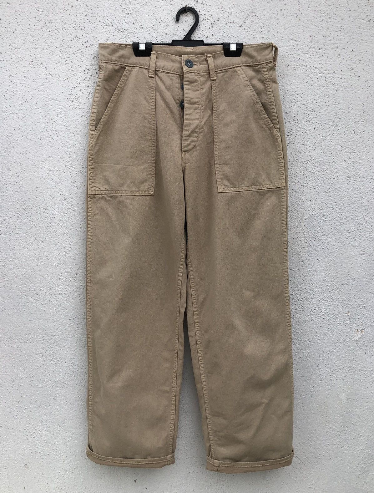 Schott Vintage Schott Tactical Utility Military Cargo Pants Fatigue Size US 29 - 5 Thumbnail