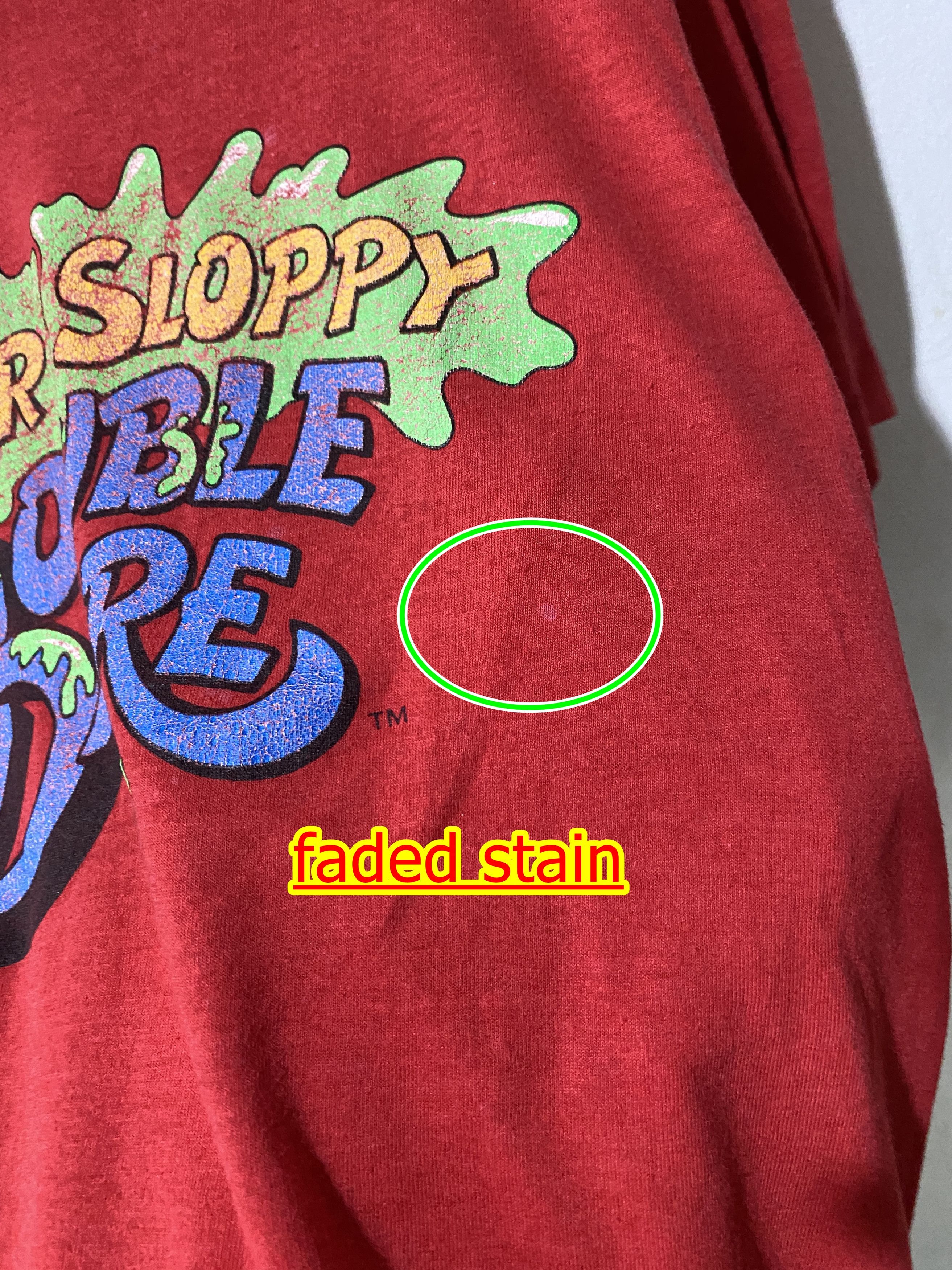 Cartoon Network × Nickelodeon × Vintage Vintage 1987 Super Sloppy Double Dare Shirt Size US S / EU 44-46 / 1 - 8 Thumbnail