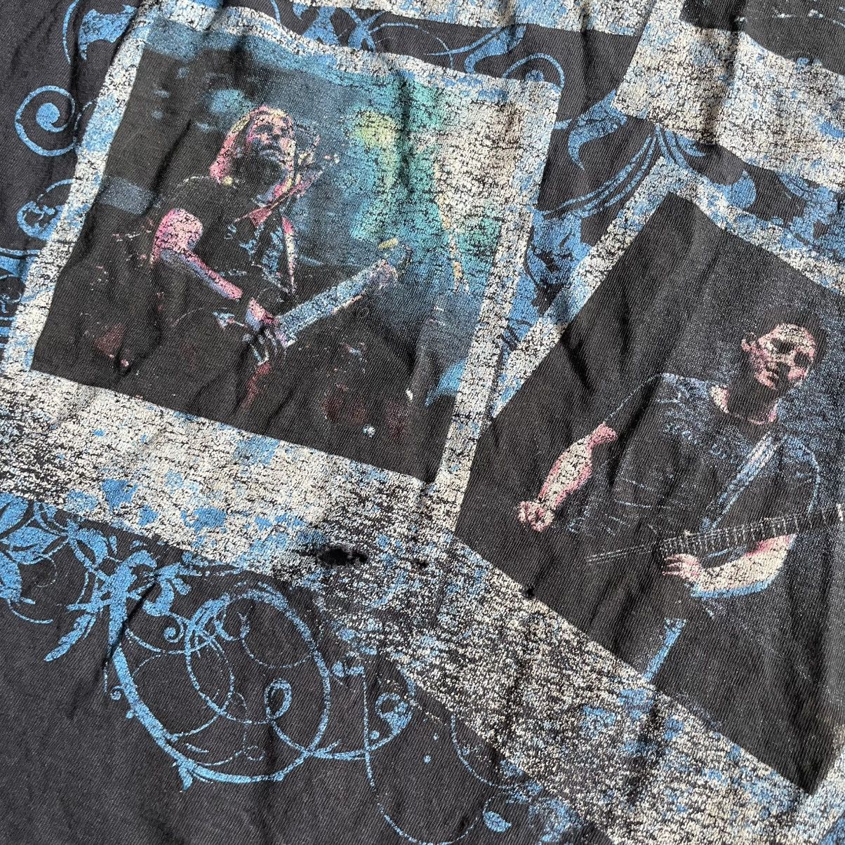 Band Tees × Vintage Vintage Nickelback faded band tee shirt rock rap old ice Size US L / EU 52-54 / 3 - 4 Thumbnail