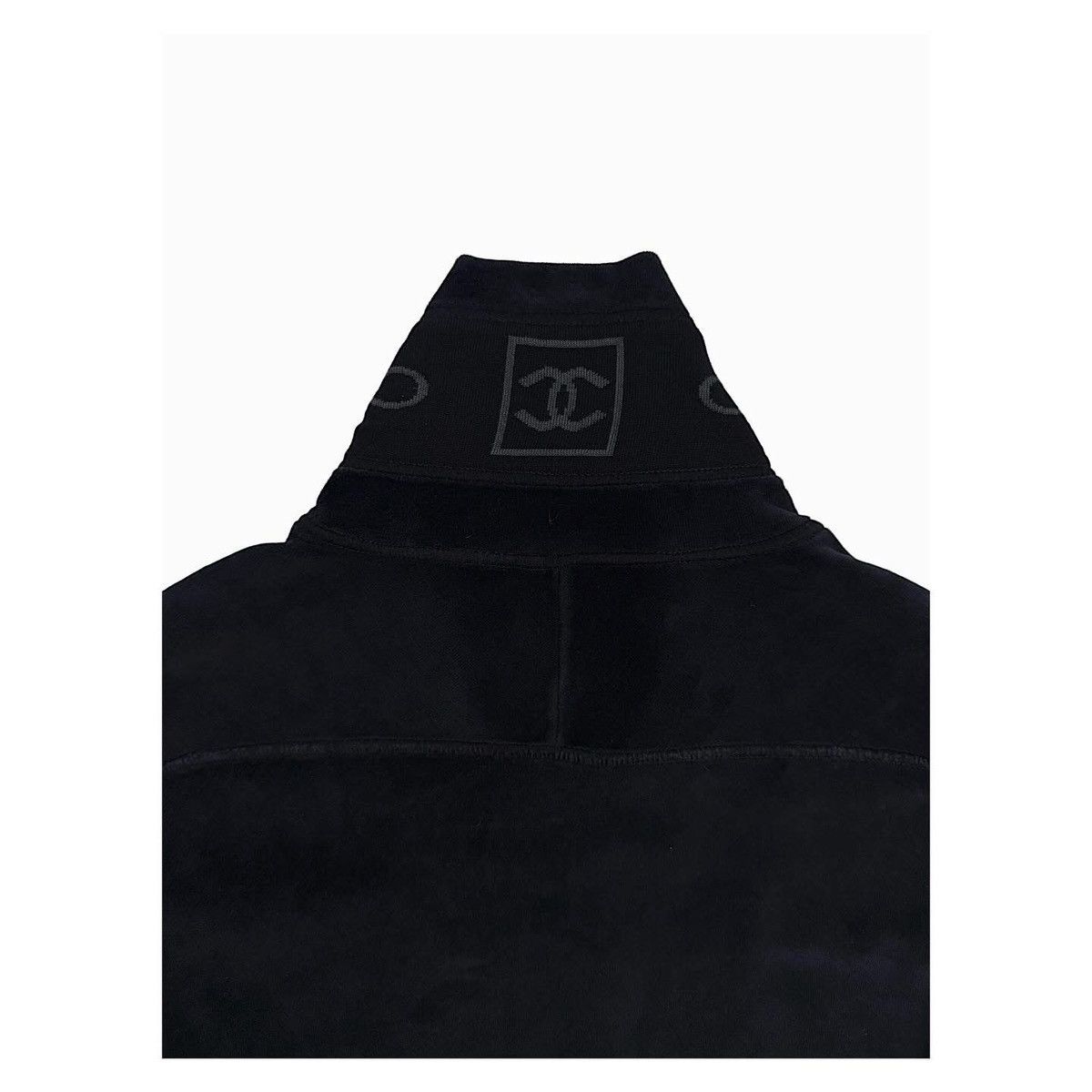 Chanel Chanel CC Logo Velvet Jacket 05A Size XS / US 0-2 / IT 36-38 - 9 Thumbnail