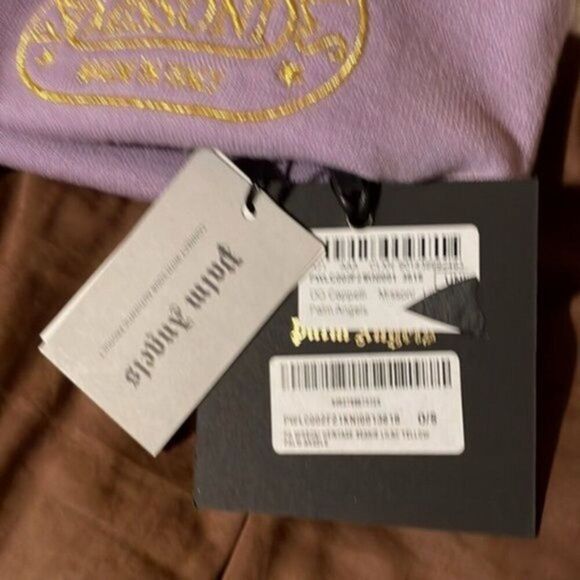 Missoni × Palm Angels Palm Angels x Missoni embroidered Wool Beanie Lilac Size ONE SIZE - 8 Thumbnail