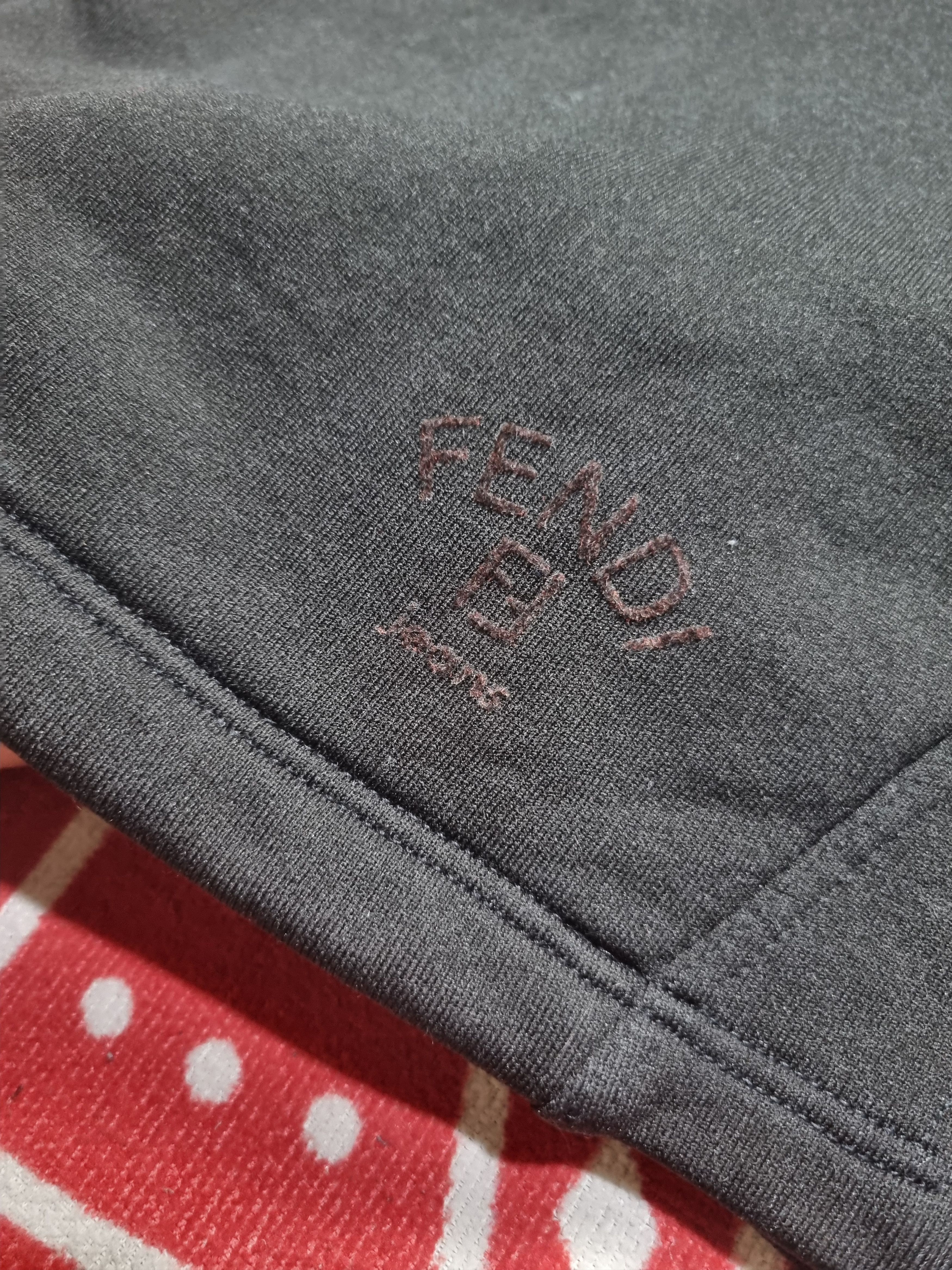 Fendi Fendi Jeans Monogram Half Zipper Sweatshirt Size M / US 6-8 / IT 42-44 - 3 Thumbnail