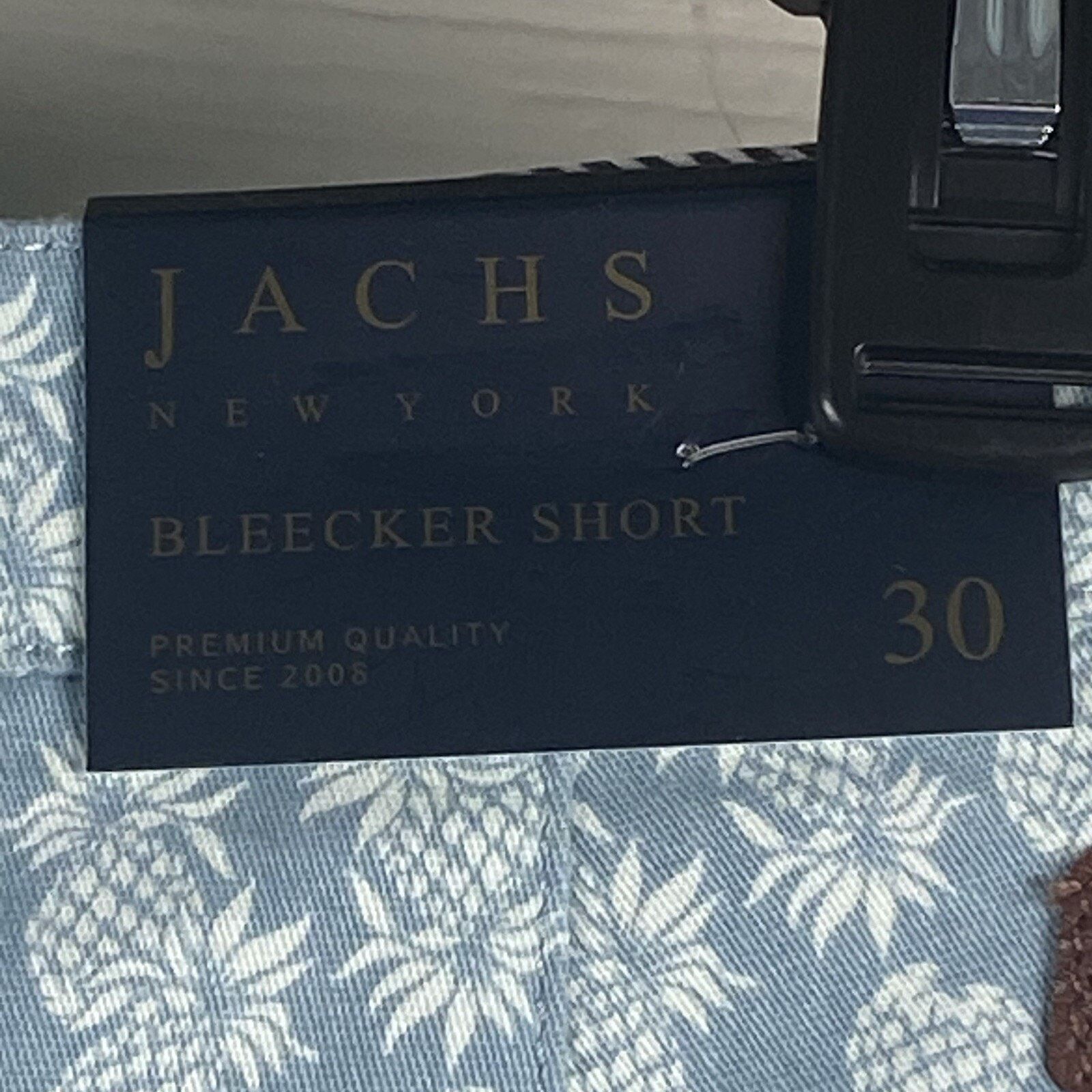 JACHS NY JACHS NY Bleecker Shorts Pineapple Print Blue Size 30 33x8 Size US 30 / EU 46 - 5 Thumbnail