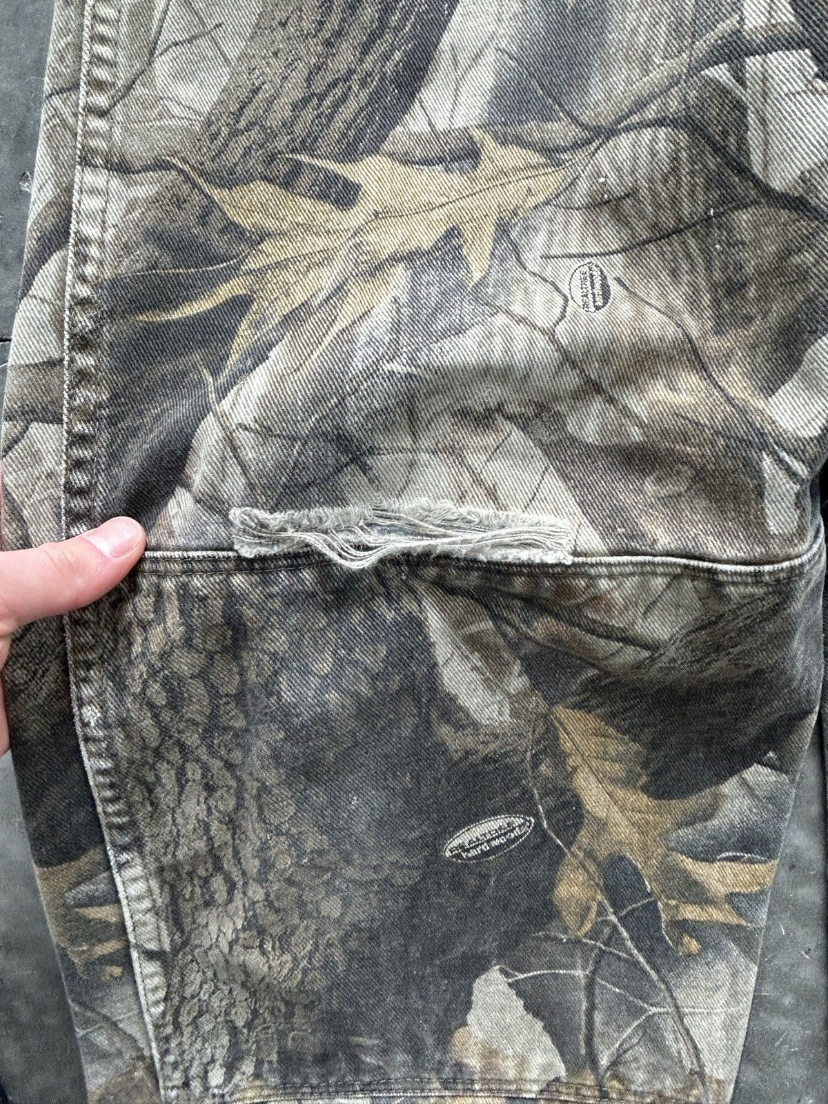 Wrangler Vintage 90s Wrangler Realtree Double Knee Jeans 38x30 Size US 38 / EU 54 - 3 Thumbnail