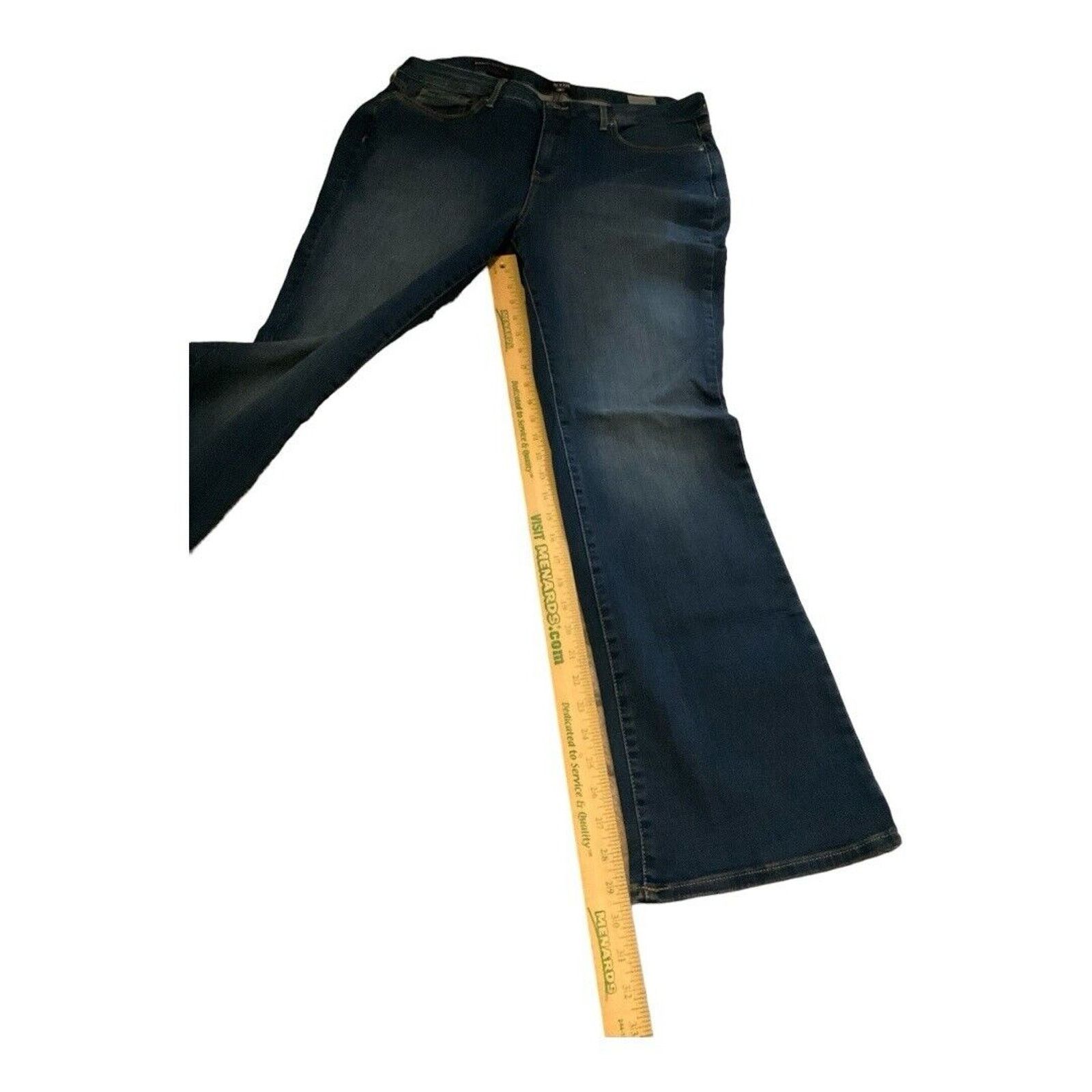 NYDJ NYDJ Barbara Bootcut Jeans Size 36" / US 14 / IT 50 - 2 Thumbnail