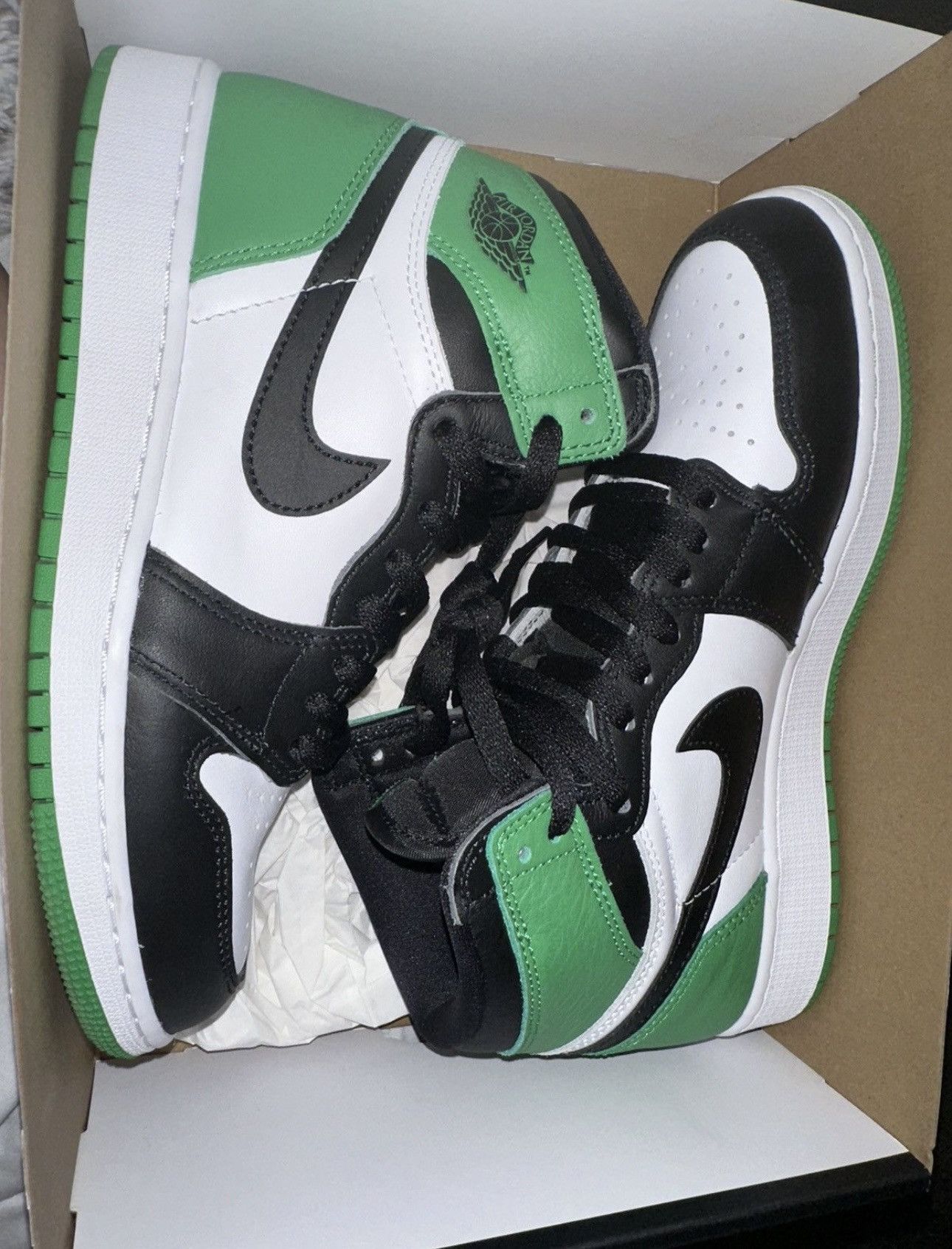 Nike Air Jordan 1 Retro high Pine Green Size US 6.5 / IT 36.5 - 2 Thumbnail