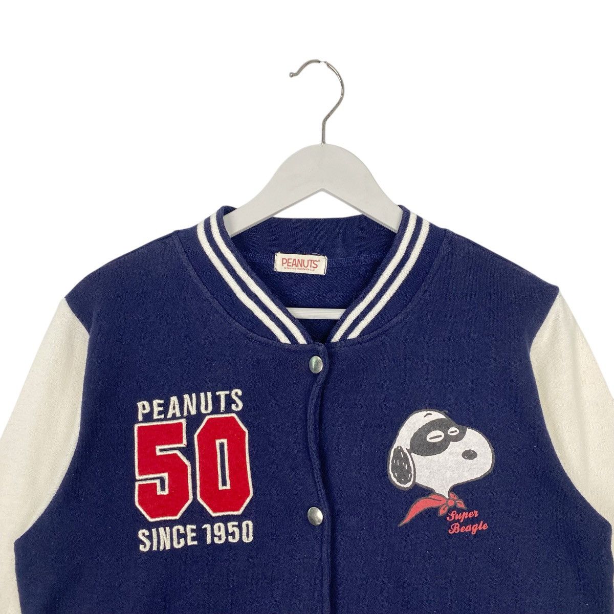 Other Vintage Peanuts Snoopy Printed Full Zip Hoodies Blue/White Size US M / EU 48-50 / 2 - 4 Thumbnail
