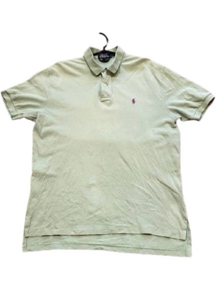 Polo Ralph Lauren Vintage Polo Ralph Lauren 100% Cotton Polo Size L Size US L / EU 52-54 / 3 - 1 Thumbnail