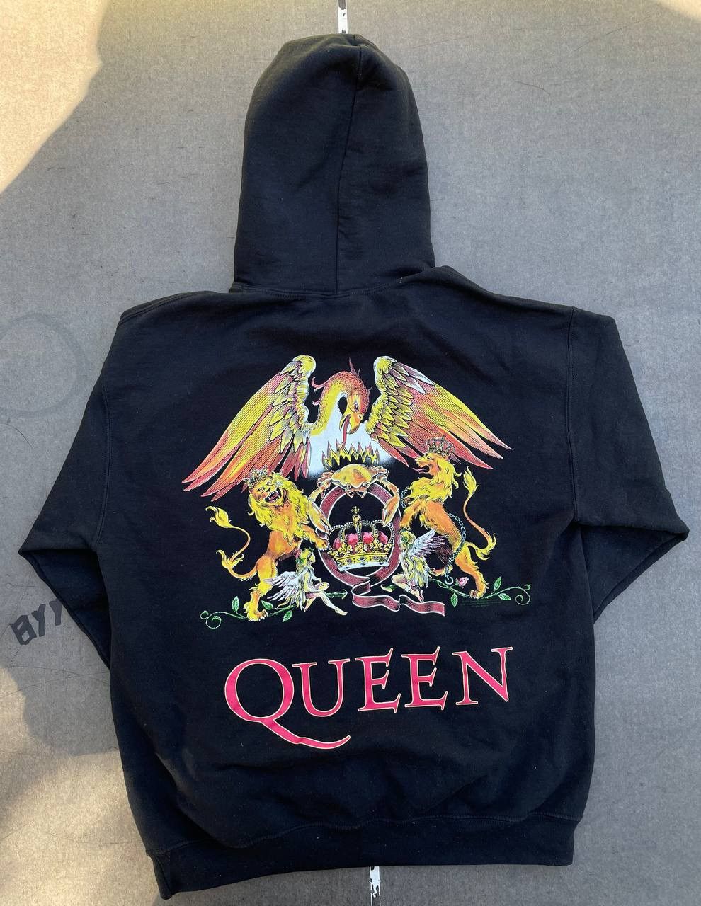 Band Tees × Vintage The Queen Vintage 2018 Big Logo Hoodie Size US L / EU 52-54 / 3 - 3 Thumbnail