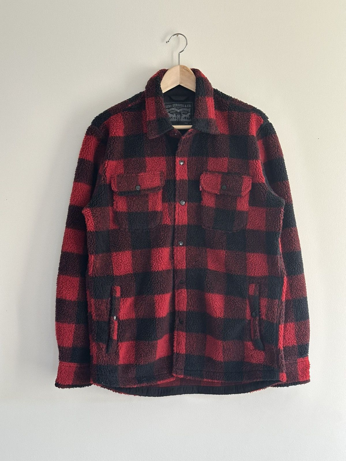 Levi's × Vintage Levis Shacket Buffalo Plaid Men’s Size Medium Size US M / EU 48-50 / 2 - 1 Thumbnail