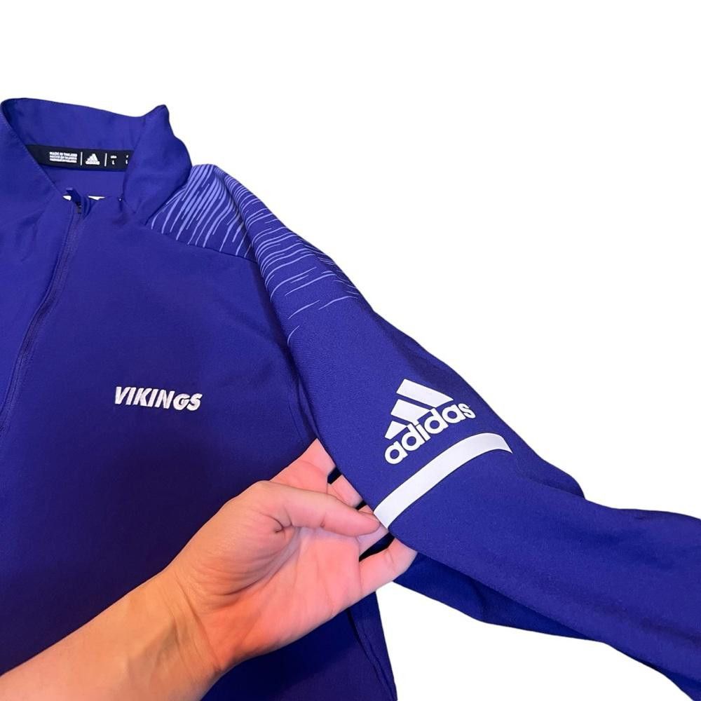 Adidas Adidas Vikings Pullover Long Sleeve shirt Size US L / EU 52-54 / 3 - 8 Thumbnail