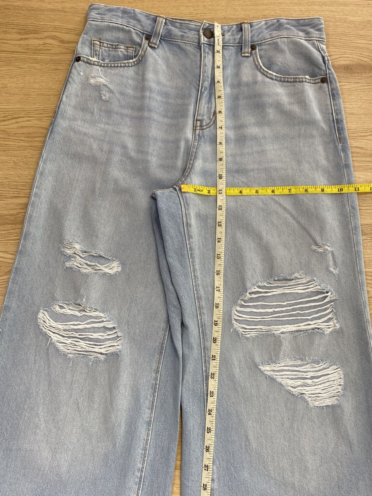 Japanese Brand Japanese Brand Distressed Style Baggy Jeans Size US 30 / EU 46 - 8 Thumbnail