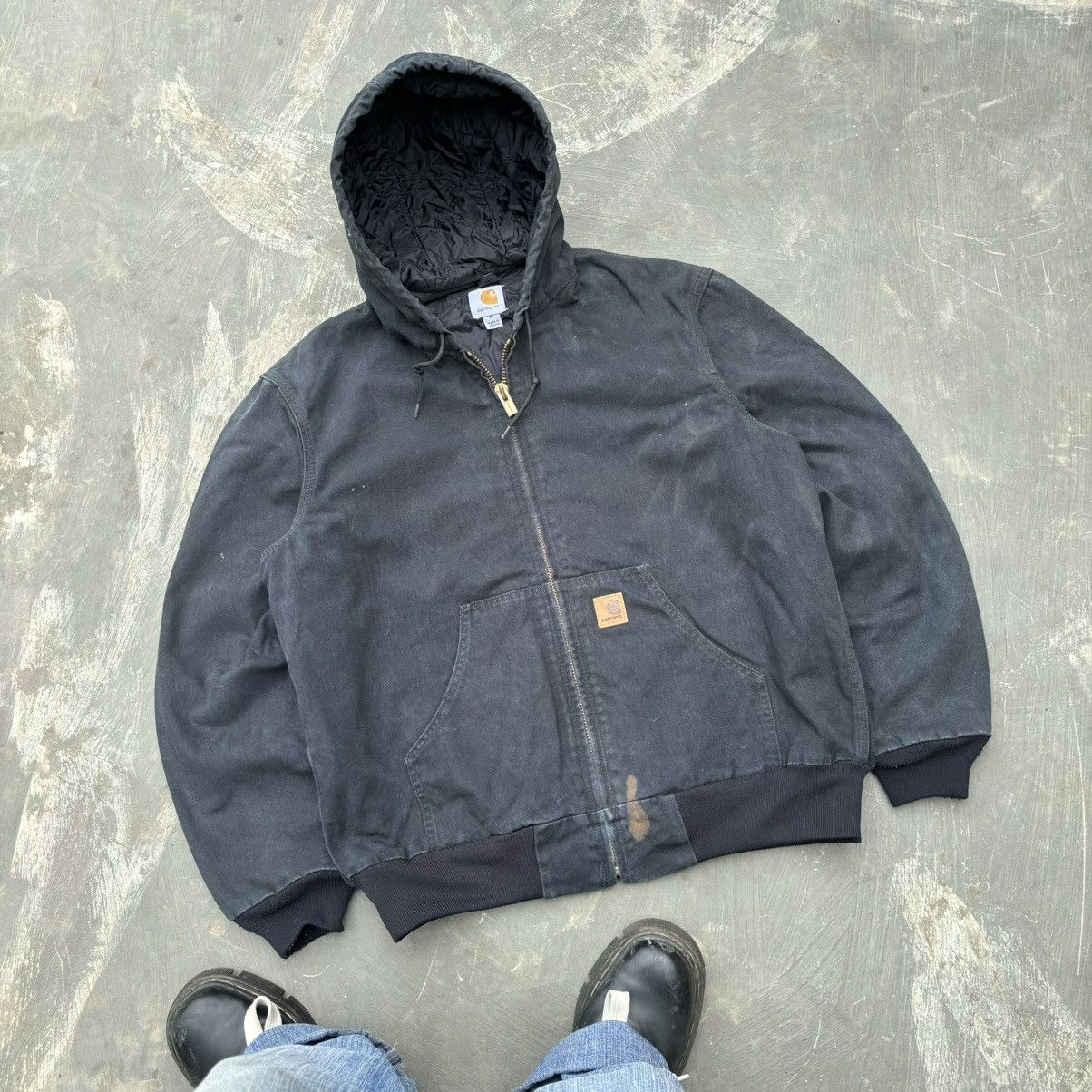 Carhartt Crazy Vintage Carhartt Active Hooded Jacket Size US M / EU 48-50 / 2 - 1 Thumbnail