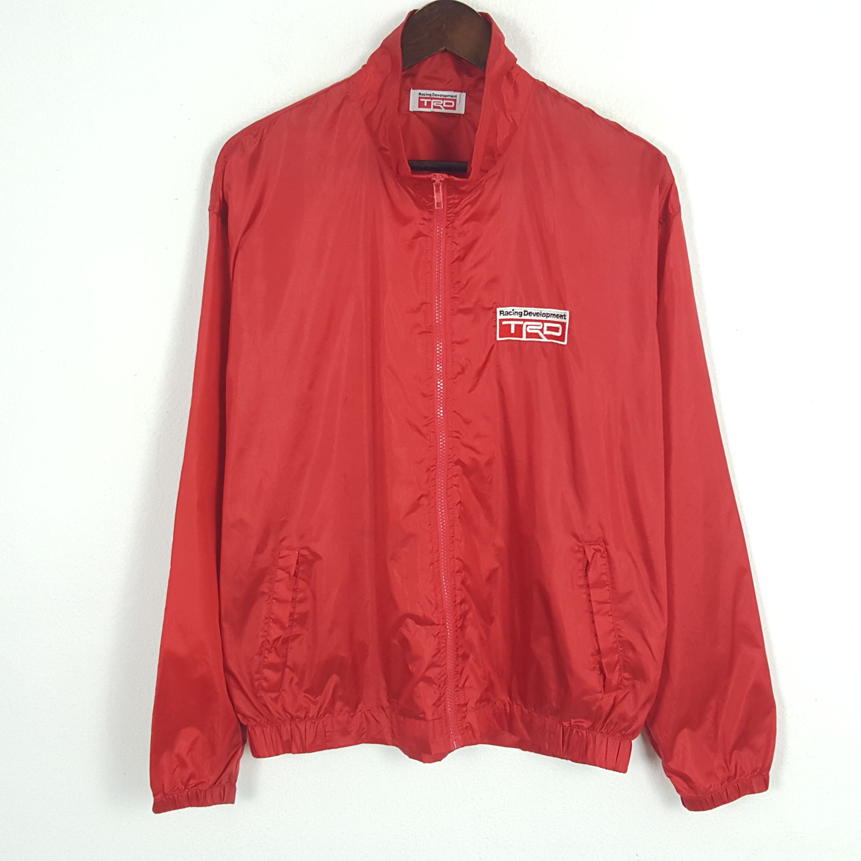 Vintage Vintage TRD Racing Development Windbreaker Zipper Jacket Size US L / EU 52-54 / 3 - 3 Thumbnail