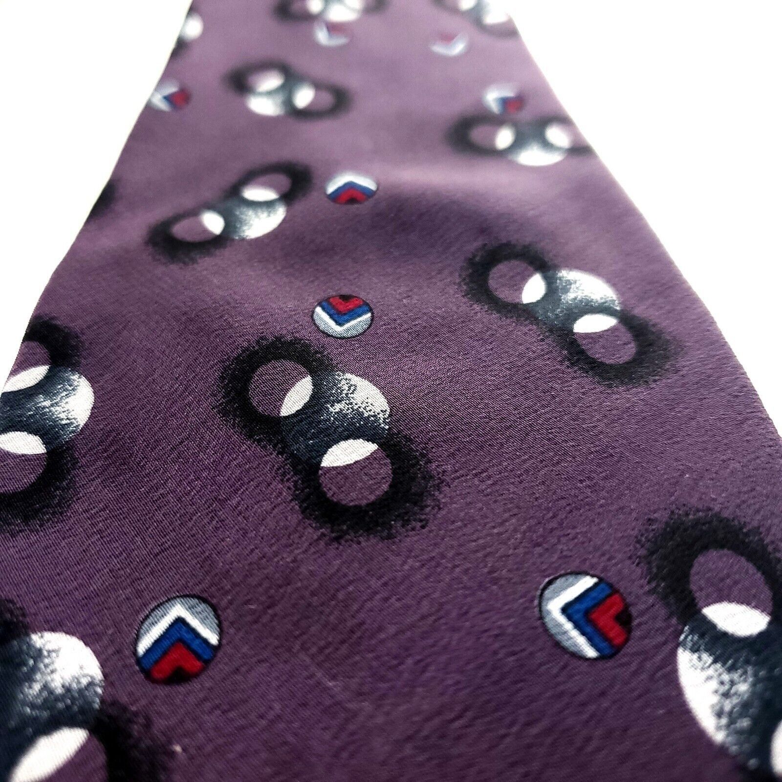 Lord & Taylor Lord & Taylor Metropolitan Silk Tie Purple Size ONE SIZE - 2 Thumbnail