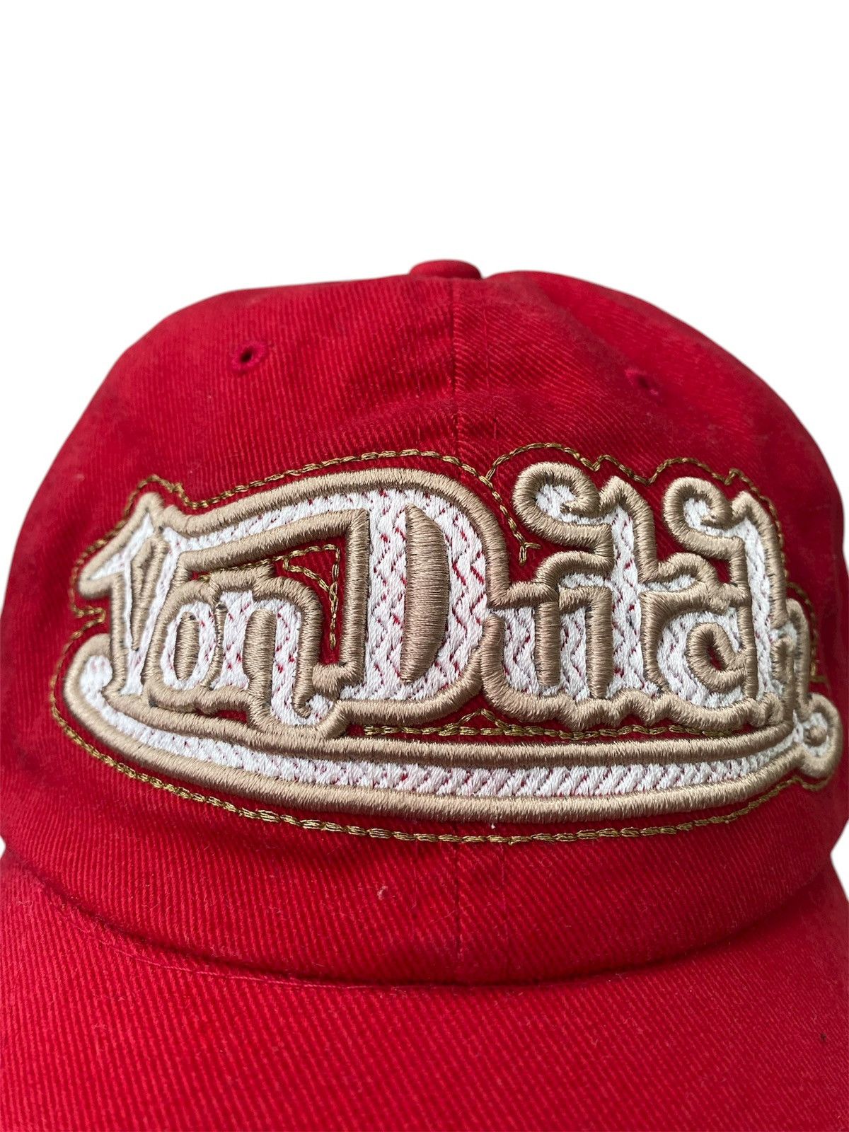 Von Dutch Von Dutch Distressed Ripped Hat Size ONE SIZE - 9 Thumbnail