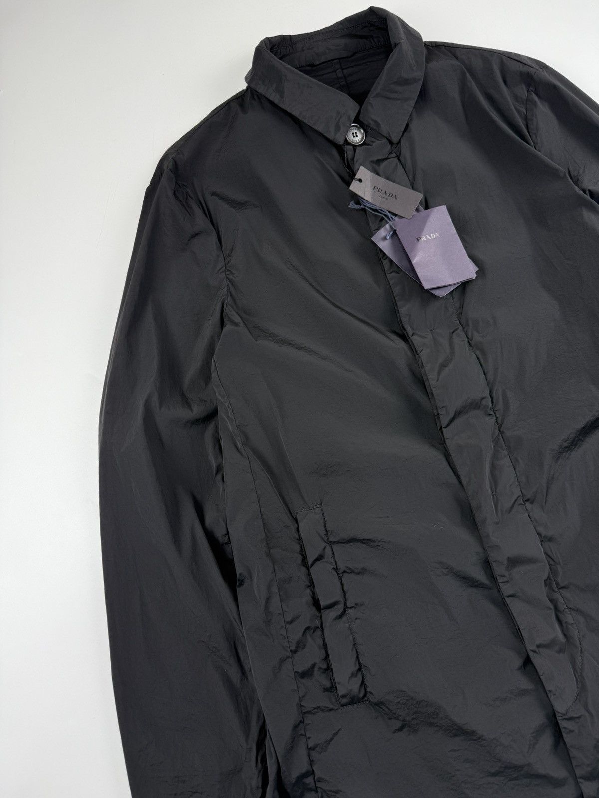 Prada Prada Signature Nylon Coat Almost New with Tag Size US M / EU 48-50 / 2 - 3 Thumbnail