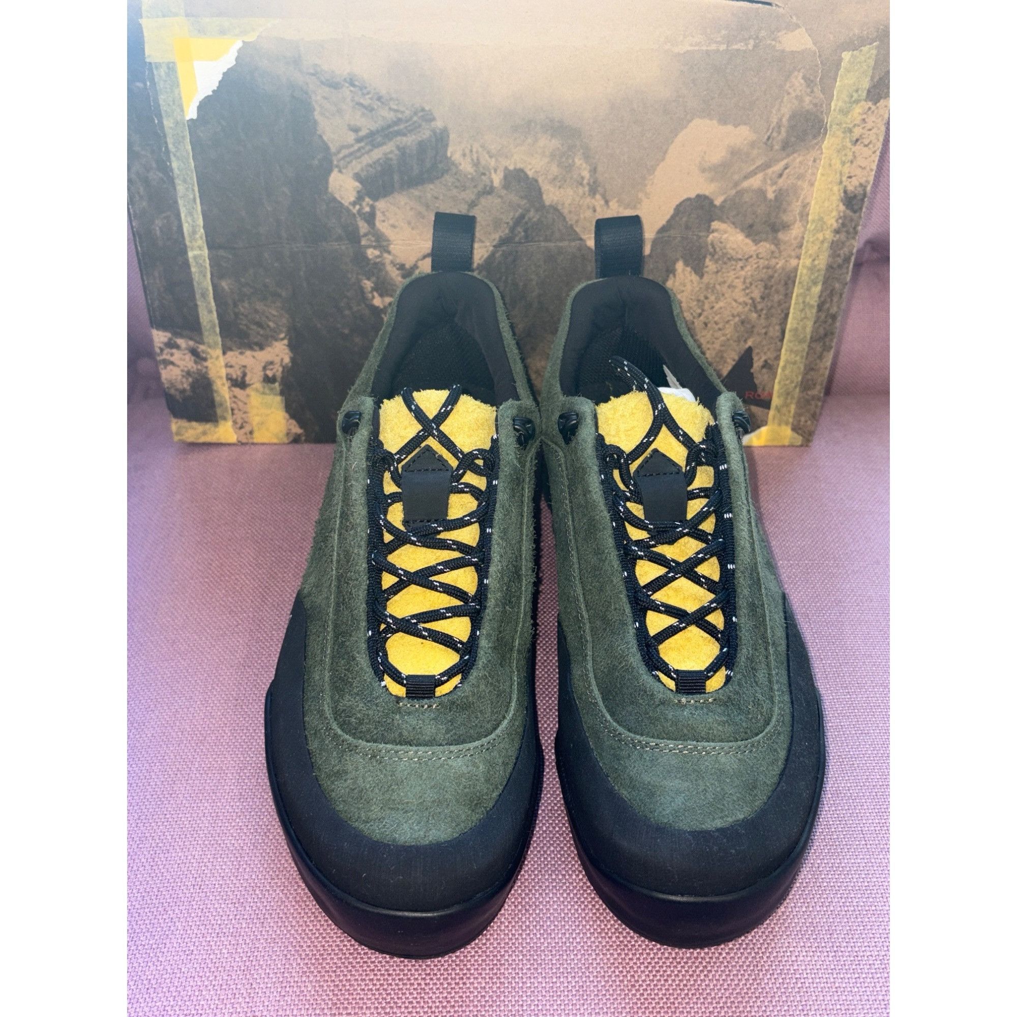ROA ROA Hiking Cingino Sneakers in Olive & Yellow 42 Mens New wi Size US 9 / EU 42 - 7 Thumbnail