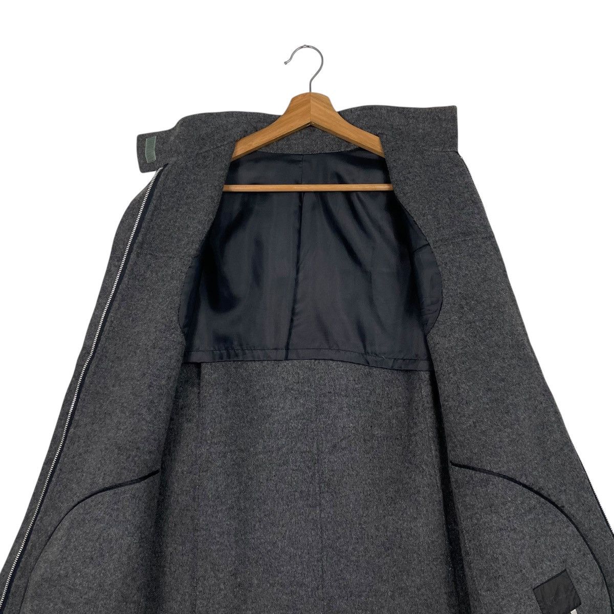 Japanese Brand KT Kiyoko Takase Zipper Coat Size M / US 6-8 / IT 42-44 - 13 Thumbnail