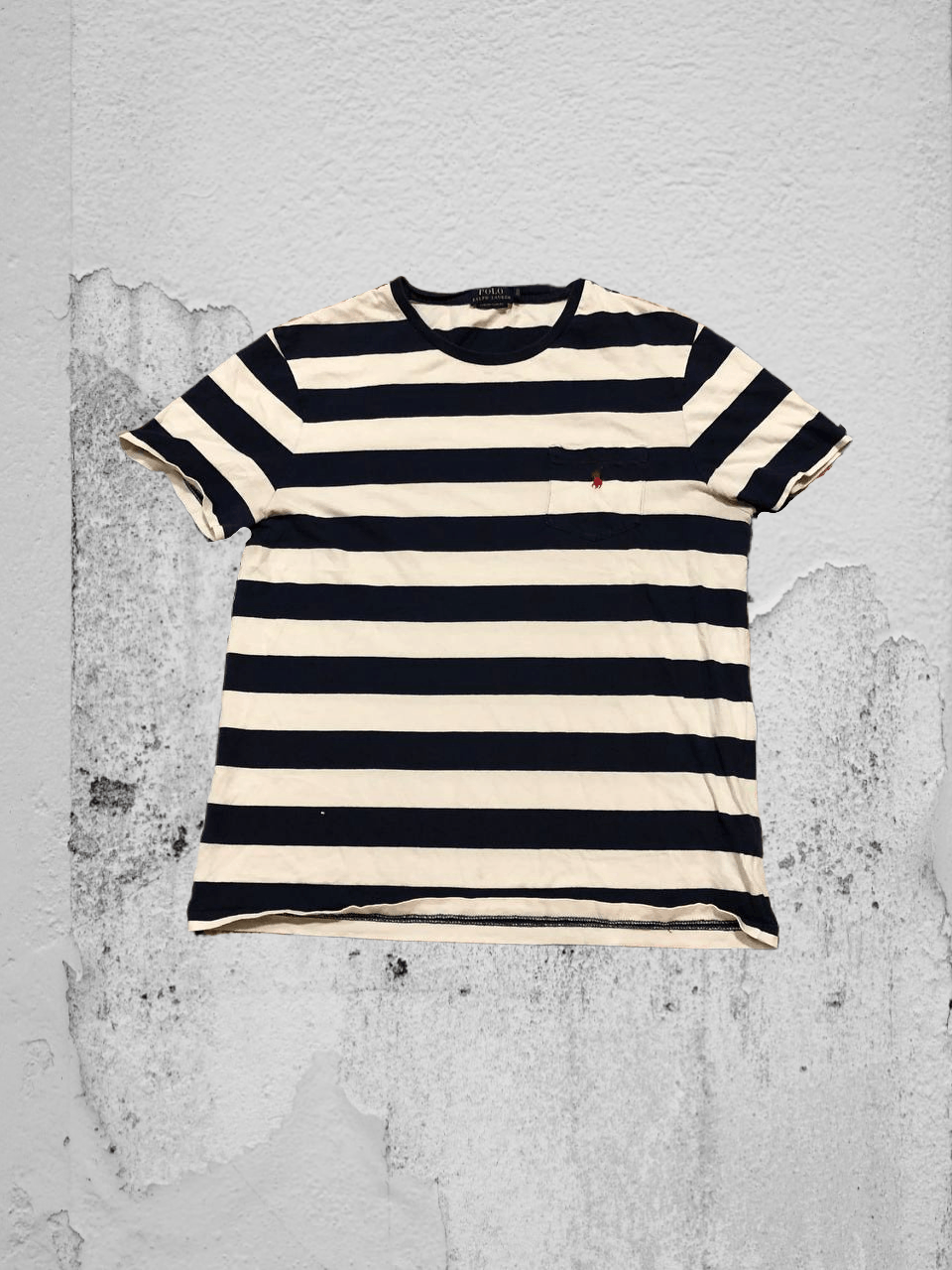 Polo Ralph Lauren Vintage Y2K Polo Ralph Lauren T-shirt striped print Size US L / EU 52-54 / 3 - 1 Thumbnail