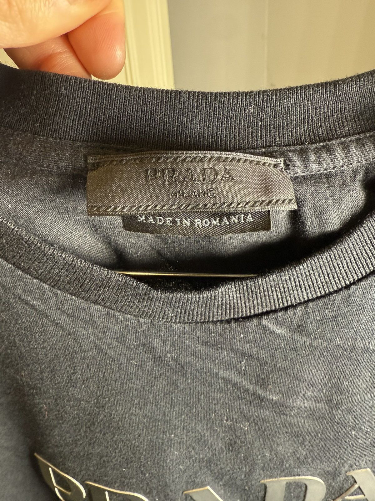 Prada Prada Cotton Tshirt Size US S / EU 44-46 / 1 - 3 Thumbnail