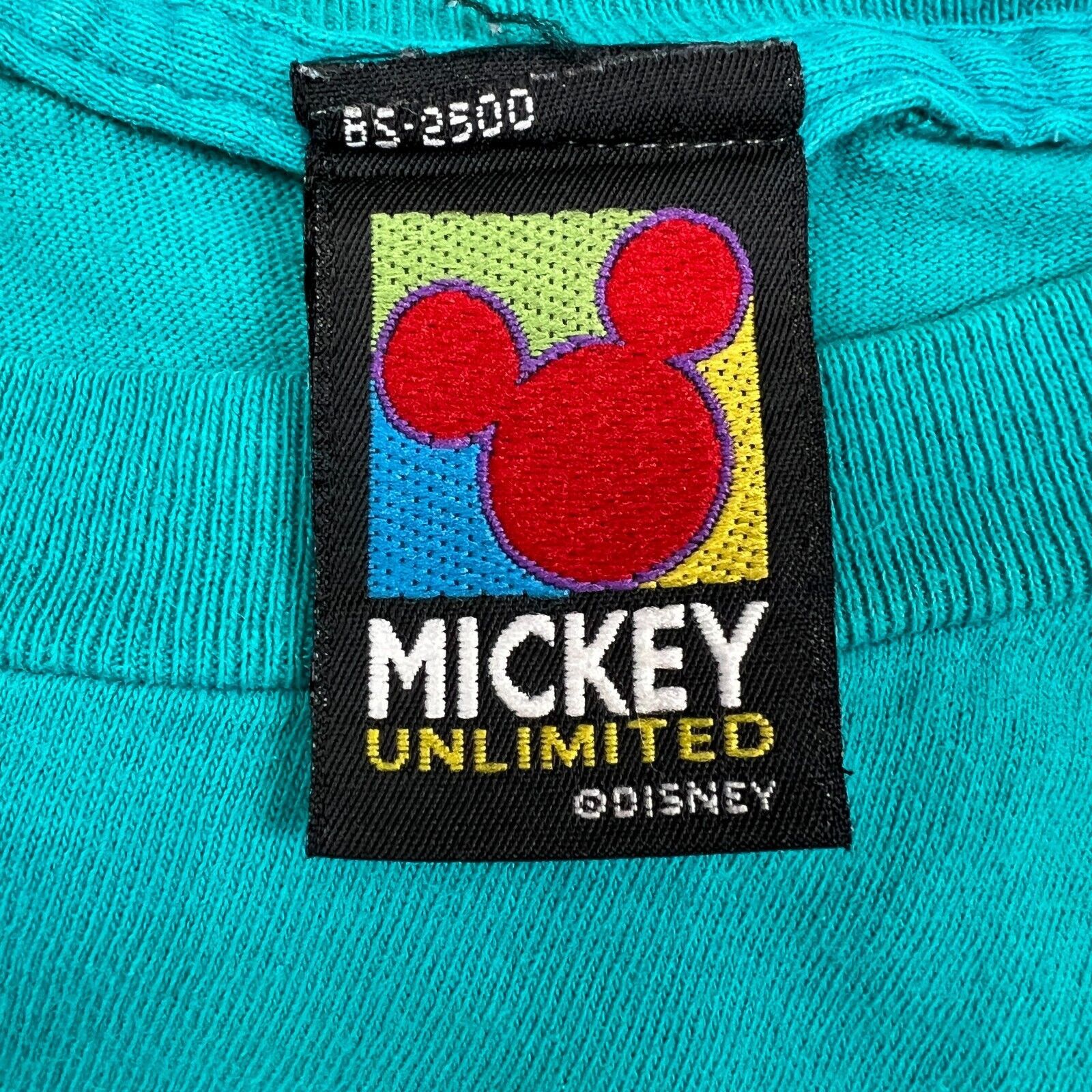 Disney × Mickey Unlimited × Vintage VTG 90s Mickey Mouse T Shirt Small Disney Short Sleeve Tee Size US S / EU 44-46 / 1 - 7 Thumbnail