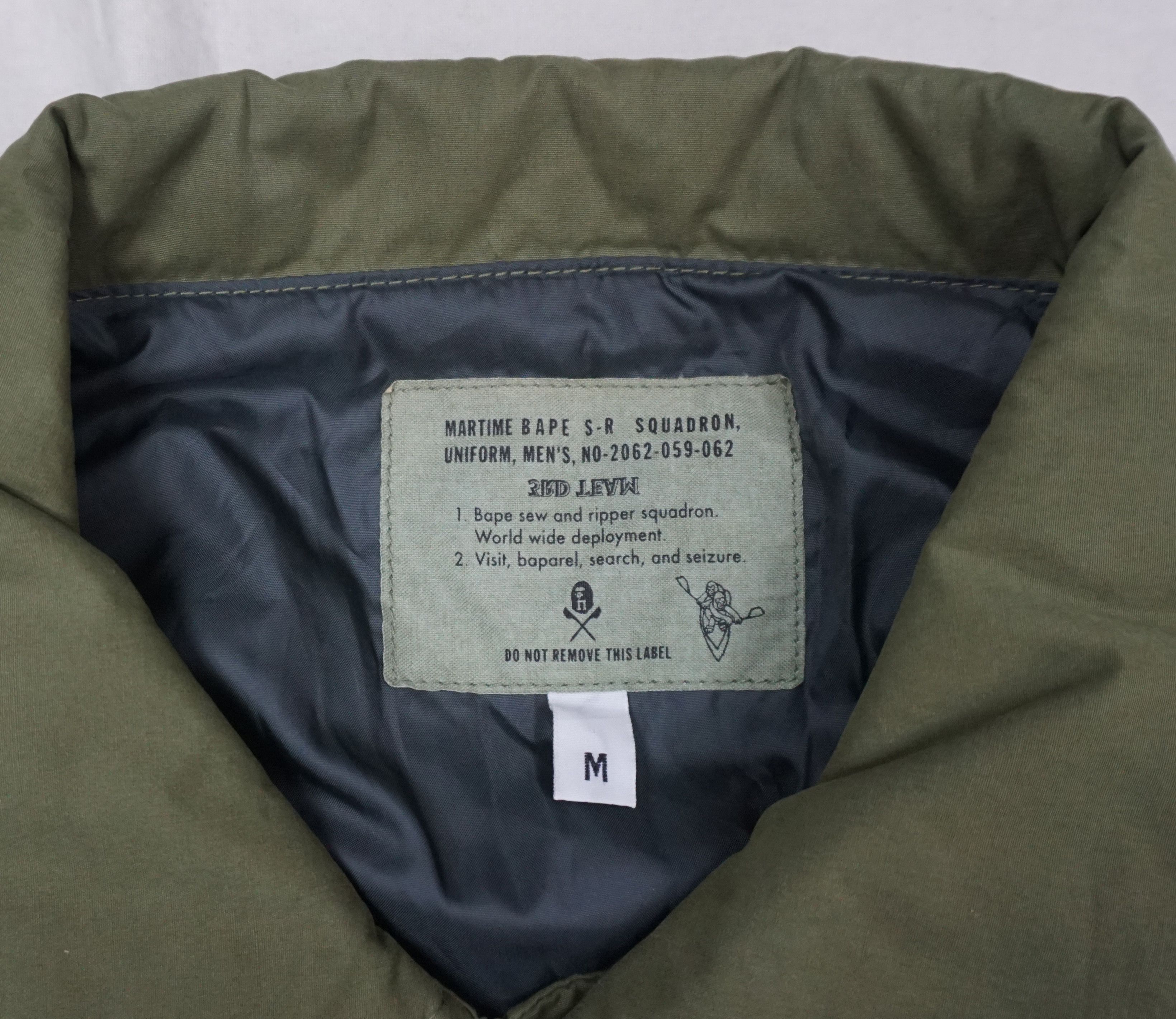 Bape Maritime BAPE S-R Squadron Uniform Parka Size US M / EU 48-50 / 2 - 2 Thumbnail
