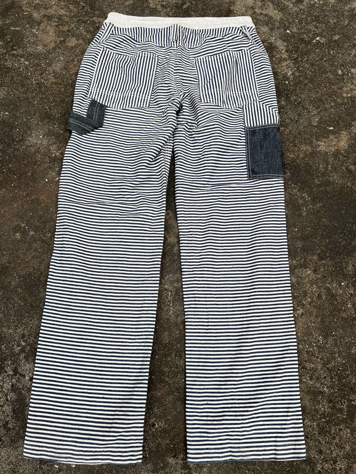 Japanese Brand OLD BETTY’S HICKORY STRIPE PANTS Size US 29 - 2 Thumbnail