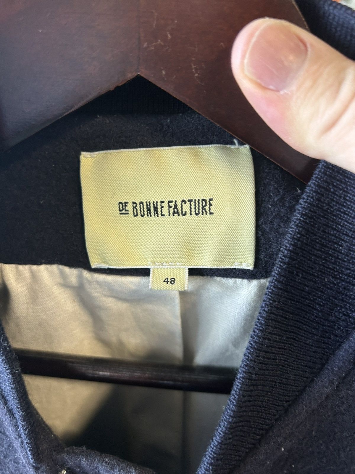 De Bonne Facture De Bonne Facture Navy Wool Bomber Size US M / EU 48-50 / 2 - 3 Thumbnail