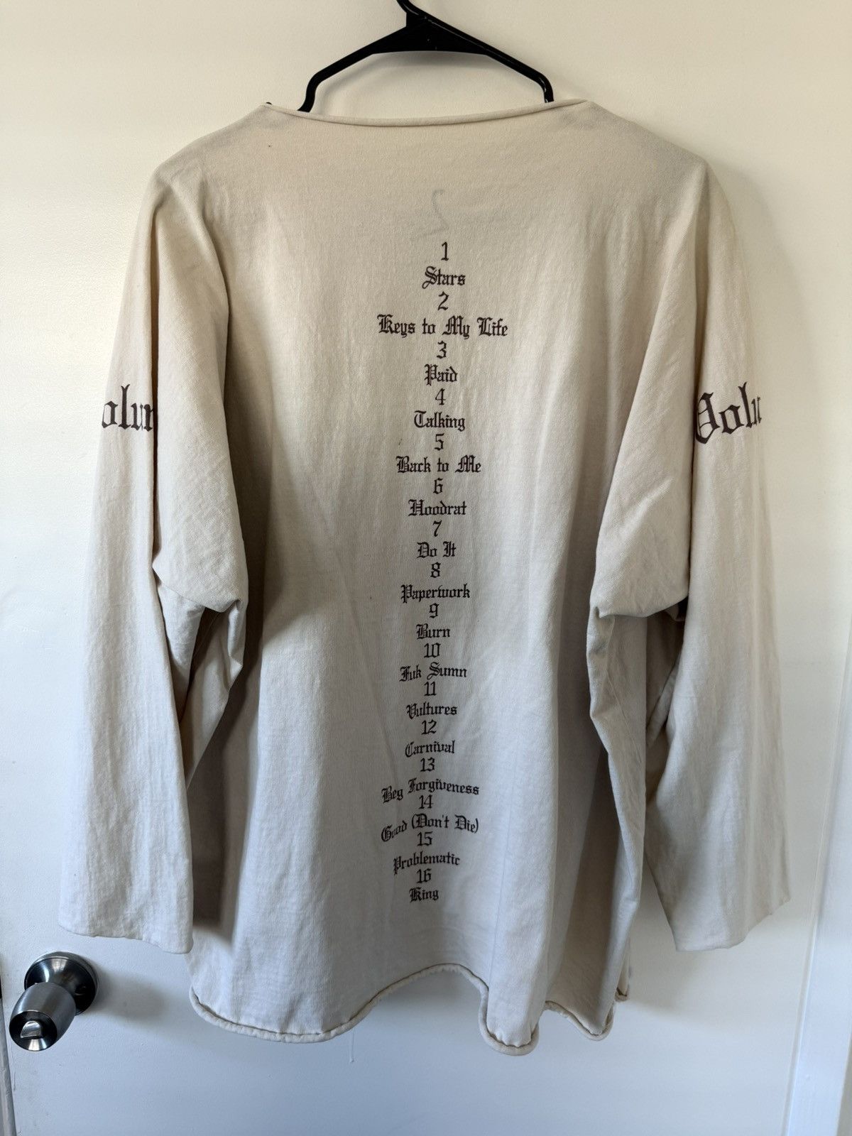 Kanye West Vultures Long Sleeve Size US M / EU 48-50 / 2 - 2 Thumbnail