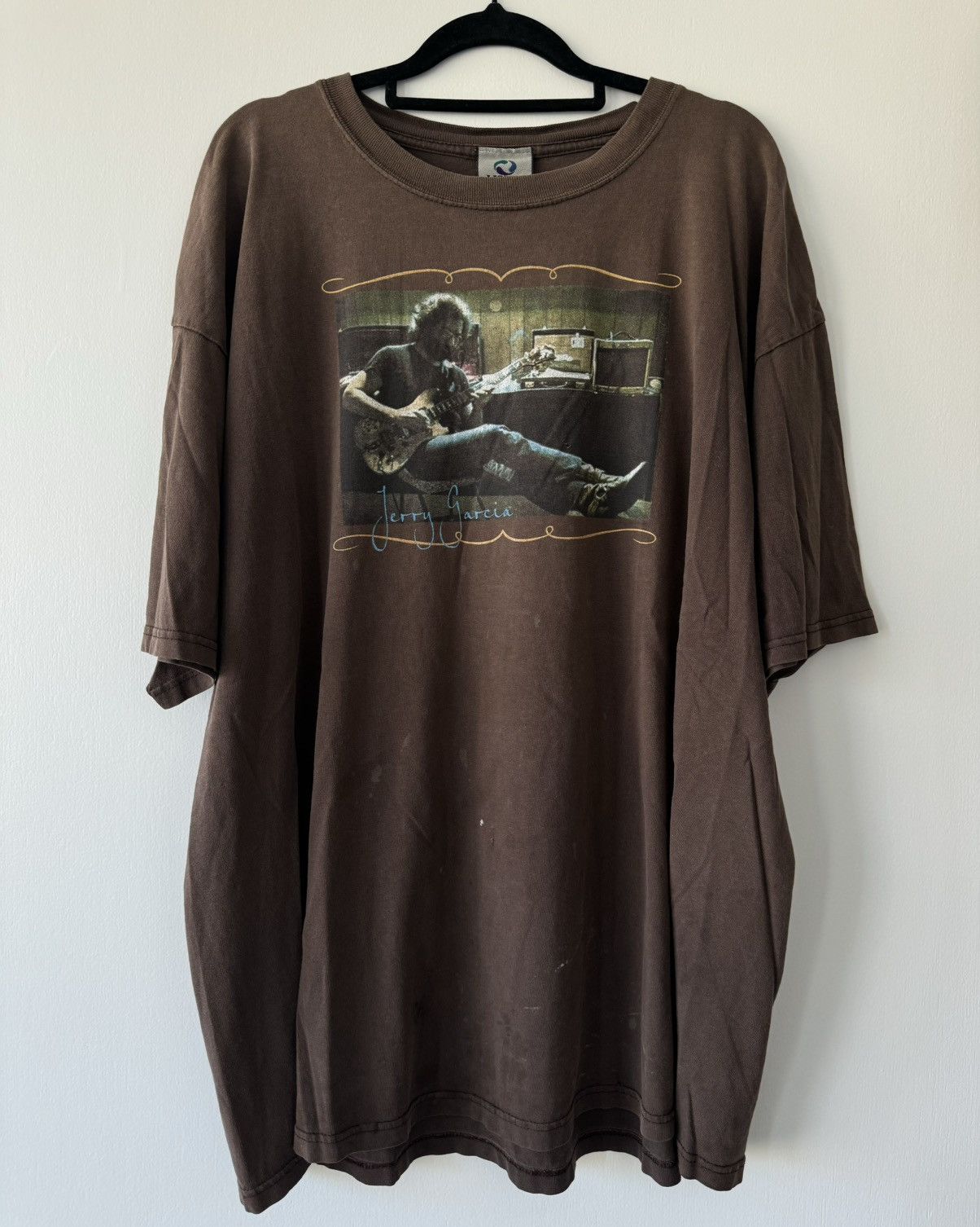 Grateful Dead 1998 Liquid Blue Jerry Garcia Tee Brown Size US L / EU 52-54 / 3 - 1 Thumbnail