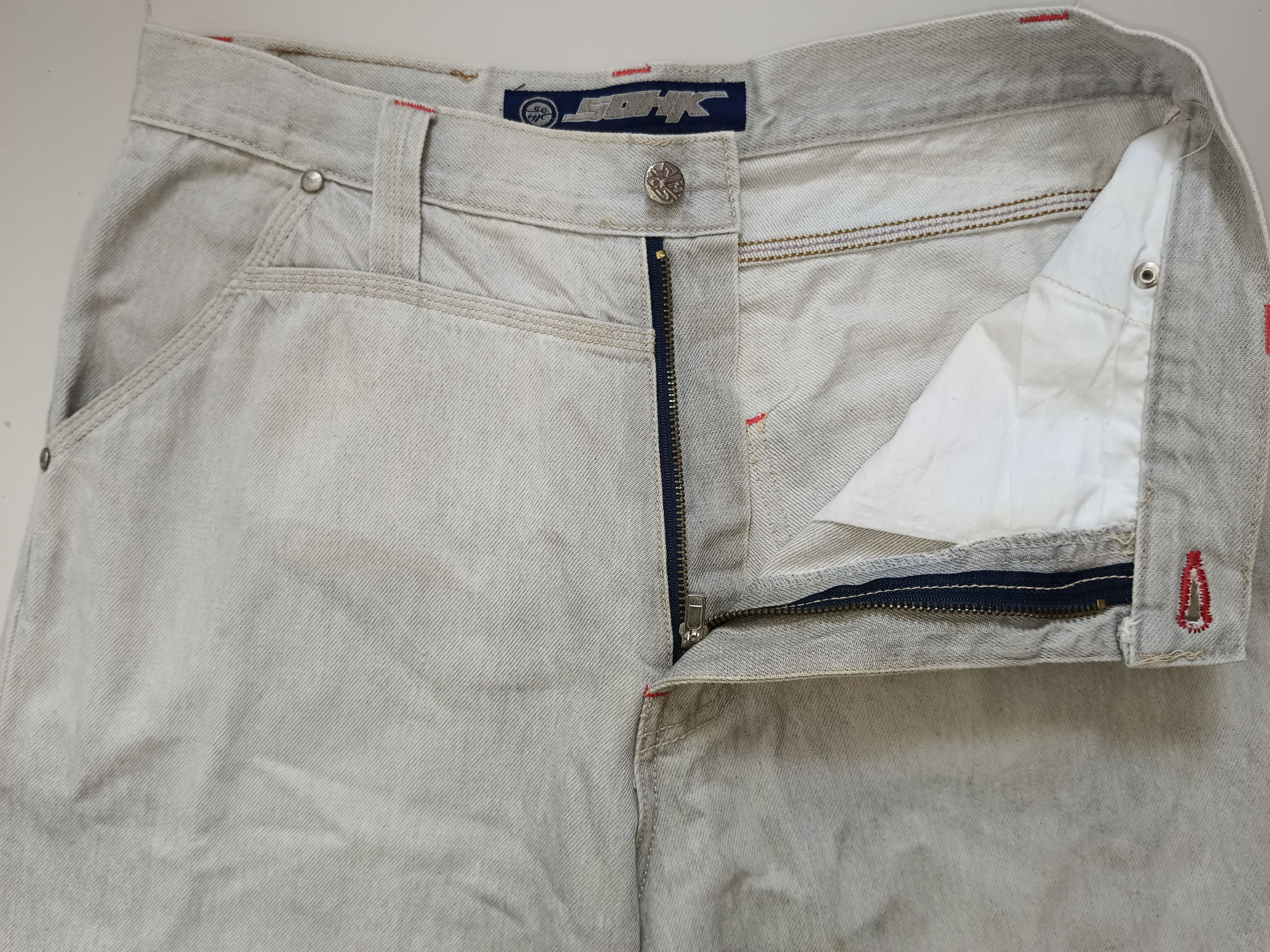 Vintage Vintage SOHK Wide Leg Baggy Jeans Y2K Size US 32 / EU 48 - 9 Thumbnail