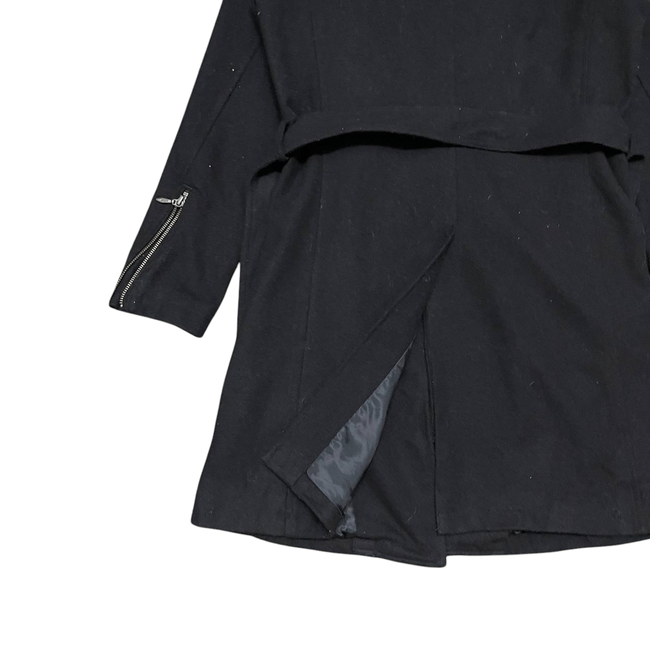 Tornado Mart Rick Owens Inspired Asymmetric Tornado Mart Wool Jacket Size US M / EU 48-50 / 2 - 14 Thumbnail