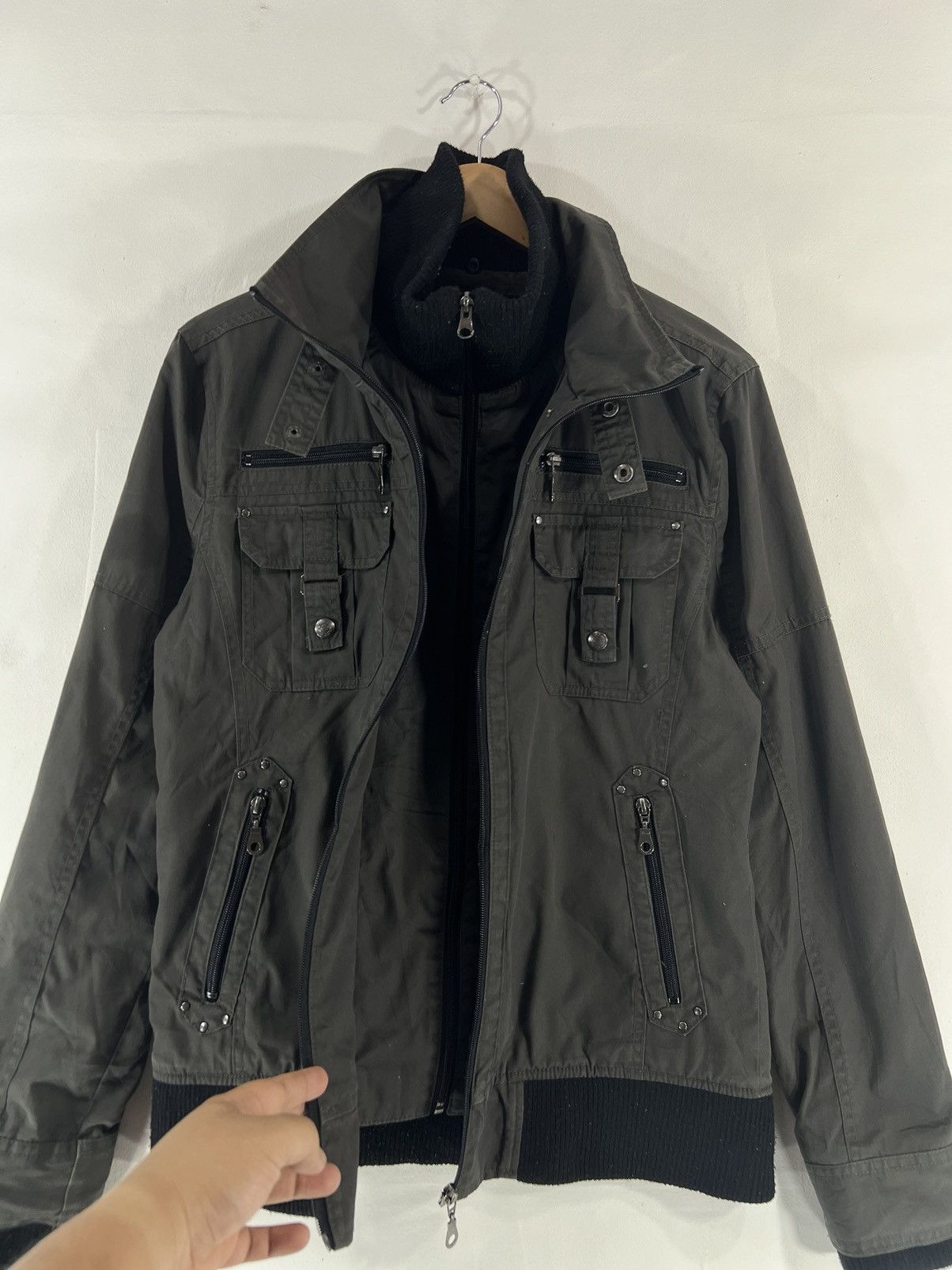 If Six Was Nine × Japanese Brand × Le Grande Bleu (L.G.B.) Vintage Seditionaries Jacket Rare Design Size US L / EU 52-54 / 3 - 11 Thumbnail