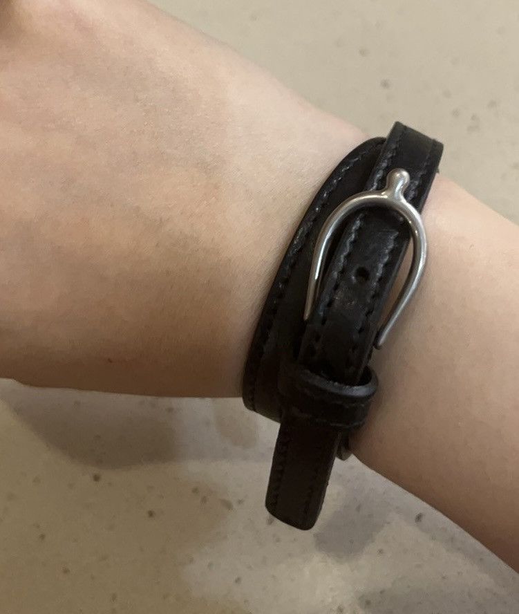 Saint Laurent Paris Saint Laurent Lucky Bone Double Wrap Bracelet Size ONE SIZE - 8 Thumbnail