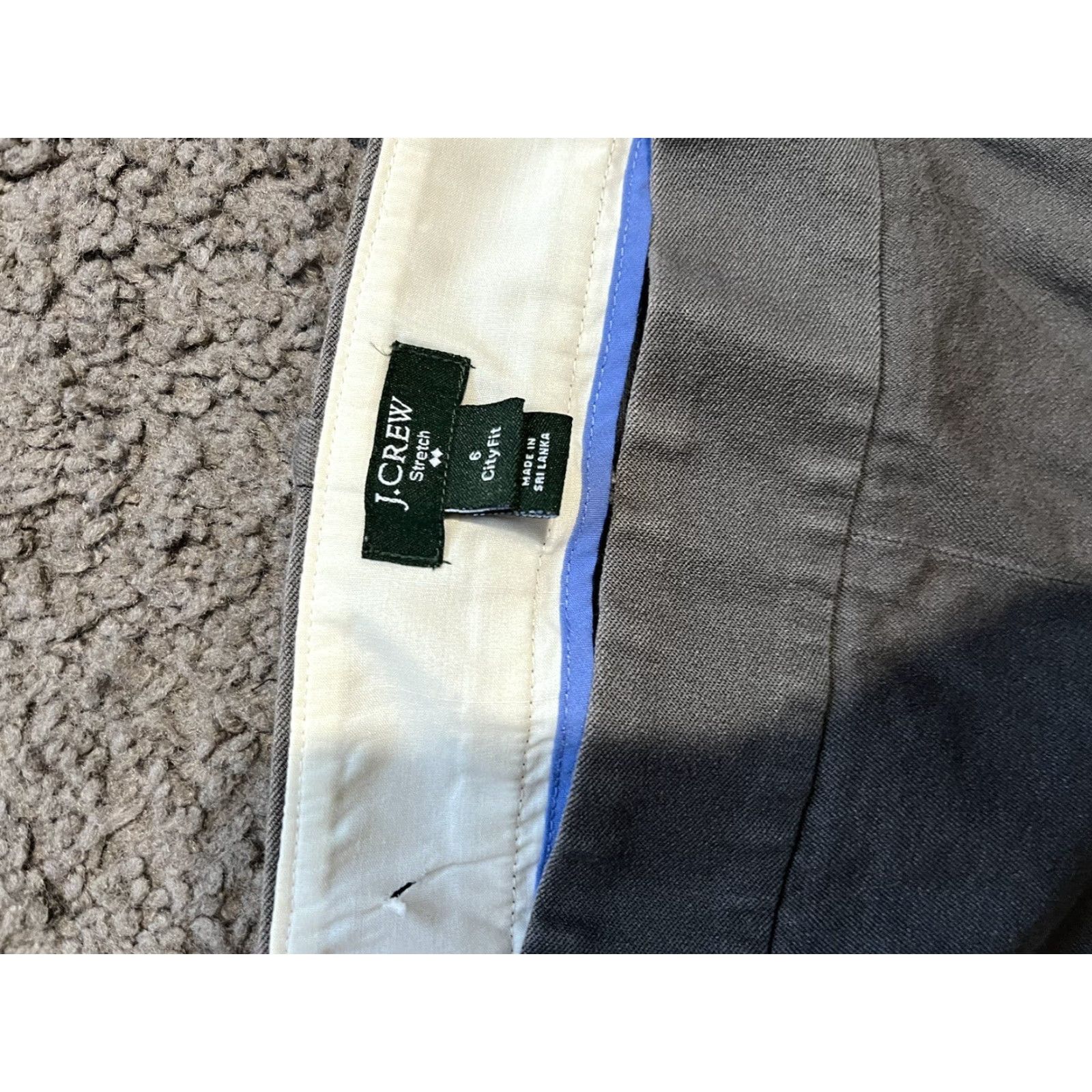 J.Crew J. Crew City Fit 6 Grayish Women Pants 3/4 Style Skinny Cut Style 28637 Size 28" / US 6 / IT 42 - 5 Thumbnail