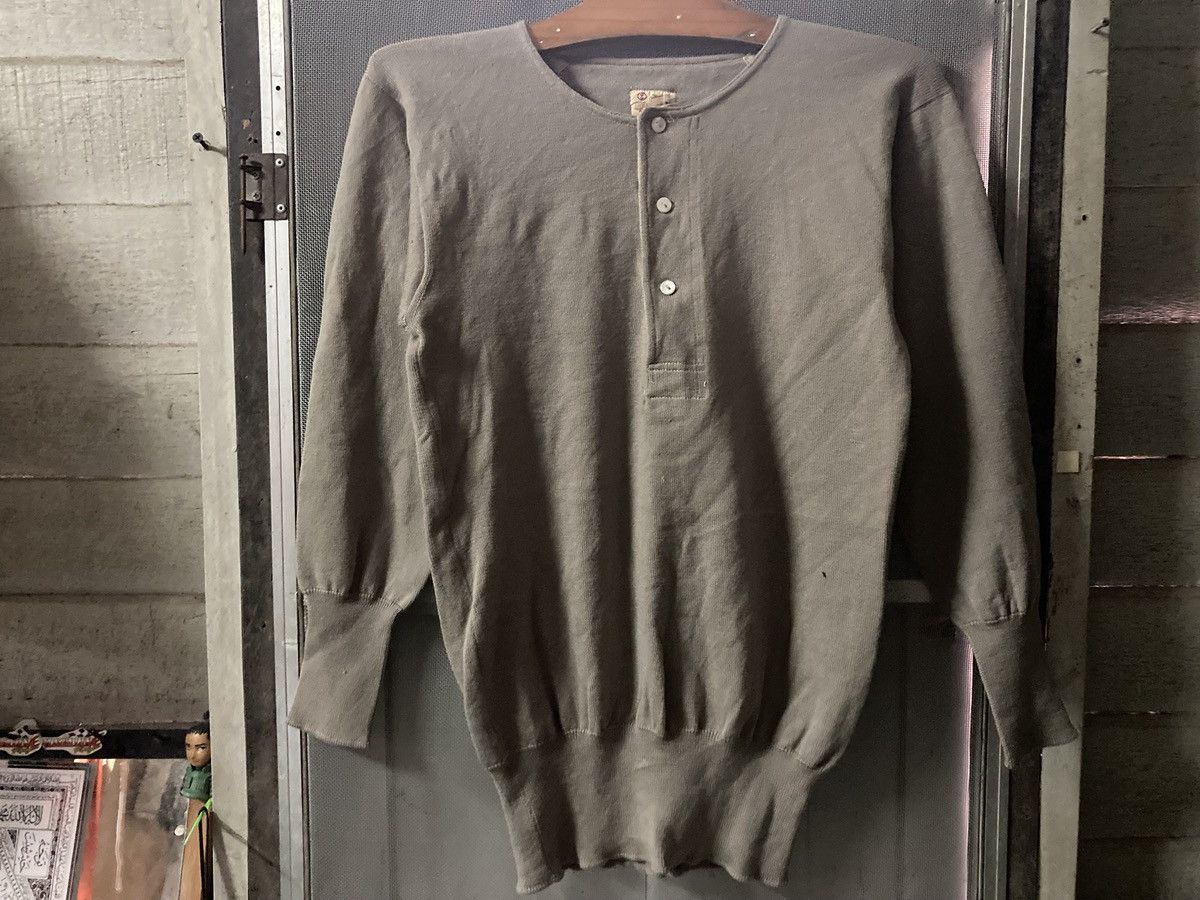 RENOWN Vintage Haft Bottom Shirt Military Size US M / EU 48-50 / 2 - 1 Thumbnail
