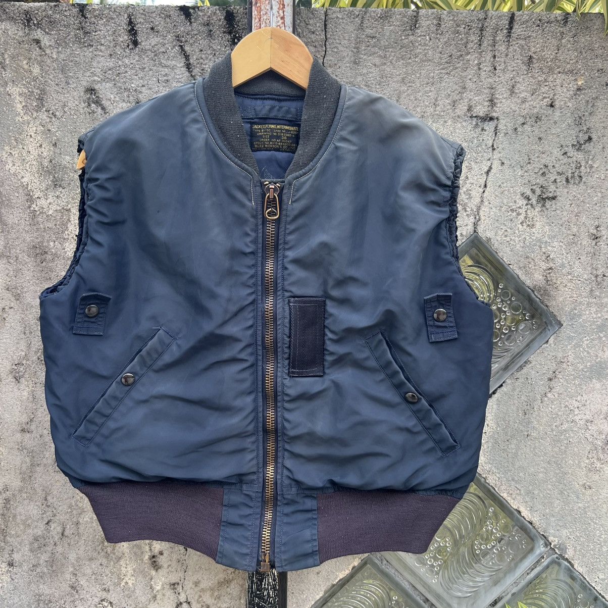 Buzz Rickson's “VINTAGE” BUZZ RICKSON’S TRASHED B-15C BOMBER JACKET Size US S / EU 44-46 / 1 - 2 Thumbnail