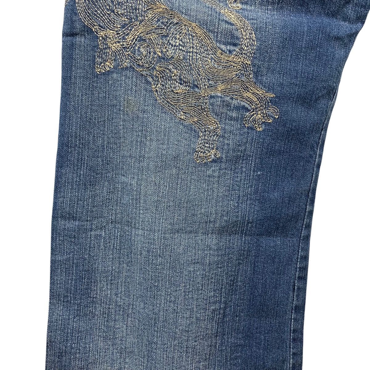 Sean John × Vintage Vintage SEAN JOHN dragon embroidery sukajan design jeans Size US 34 / EU 50 - 19 Thumbnail