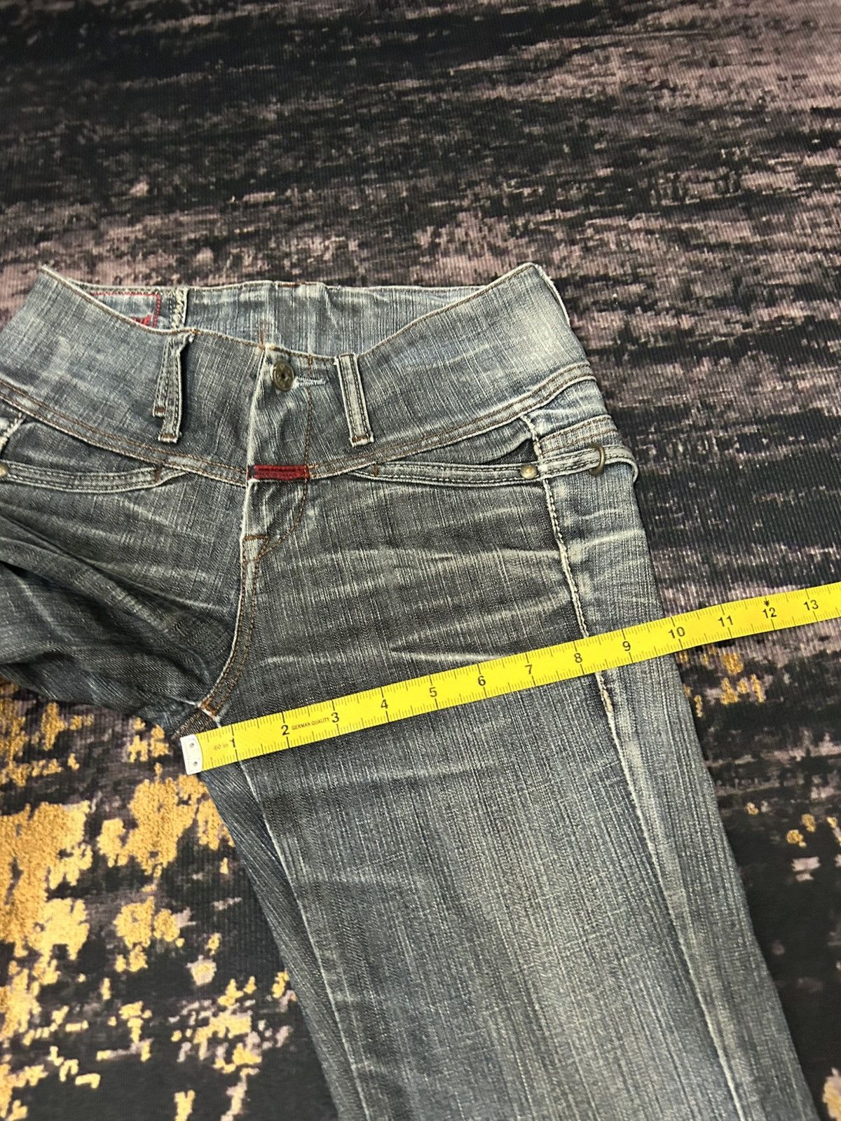 Marithe + Francois Girbaud Vintage Washed Marithe Feancois Girbaud Flare Jeans Size US 27 - 20 Thumbnail