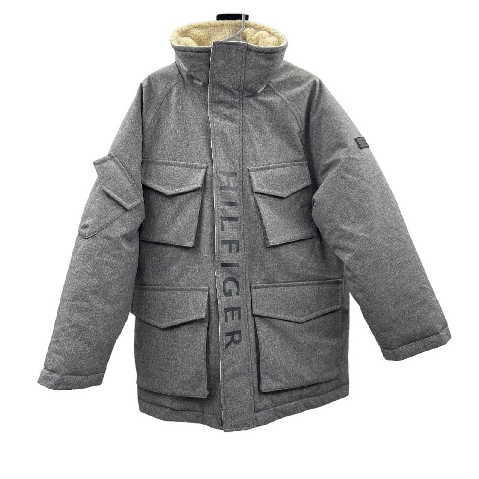Tommy Hilfiger Tommy Hilfiger Men's Gray TH Storm Field Down Jacket Size L Size US L / EU 52-54 / 3 - 1 Thumbnail