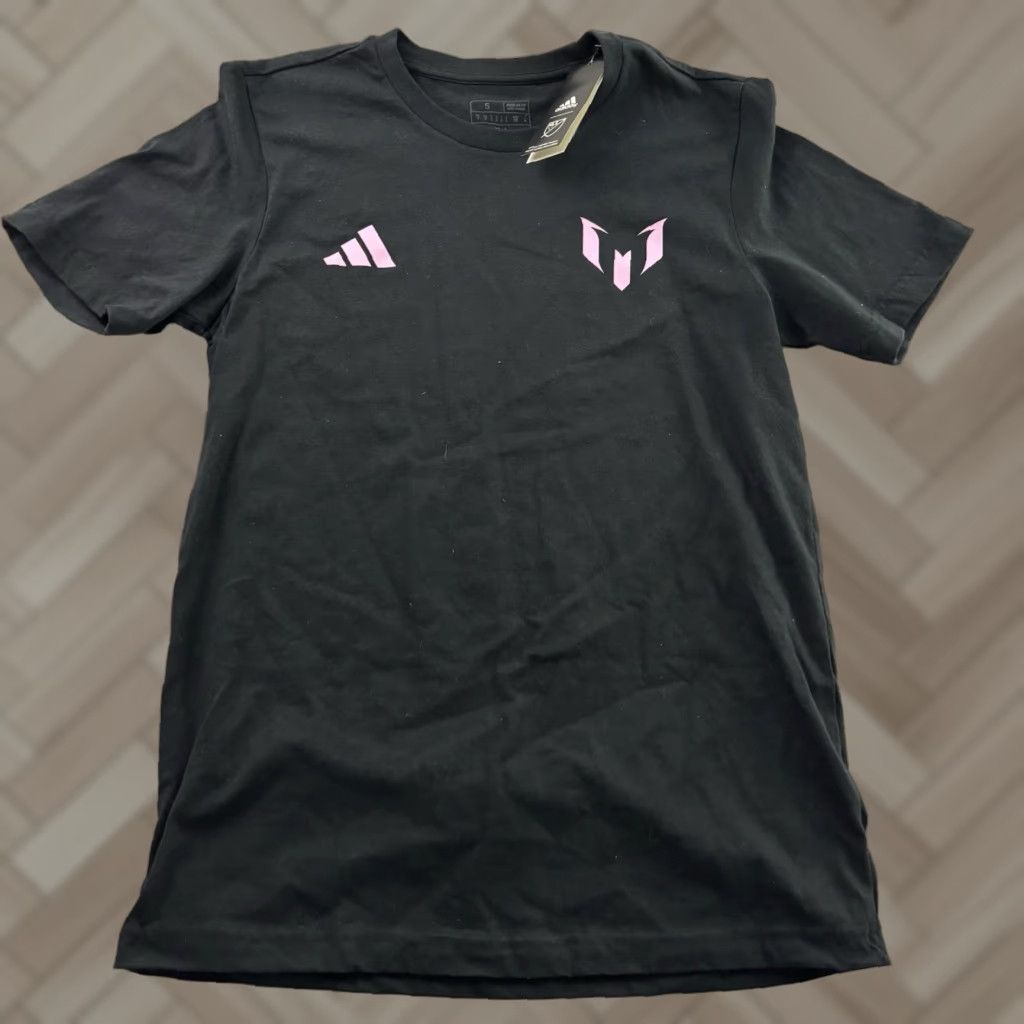 Adidas Adidas Messi #10 Short Sleeve T Shirt MLS Soccer Men's Small Black Size US S / EU 44-46 / 1 - 1 Thumbnail