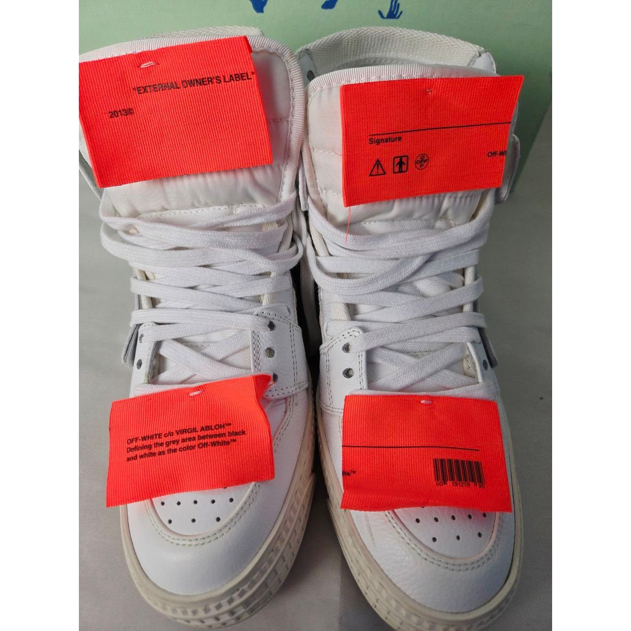 Off-White Off White 3.0 Off Court High Top Sneakers EU 38 Made Italy Size US 8 / IT 38 - 5 Thumbnail