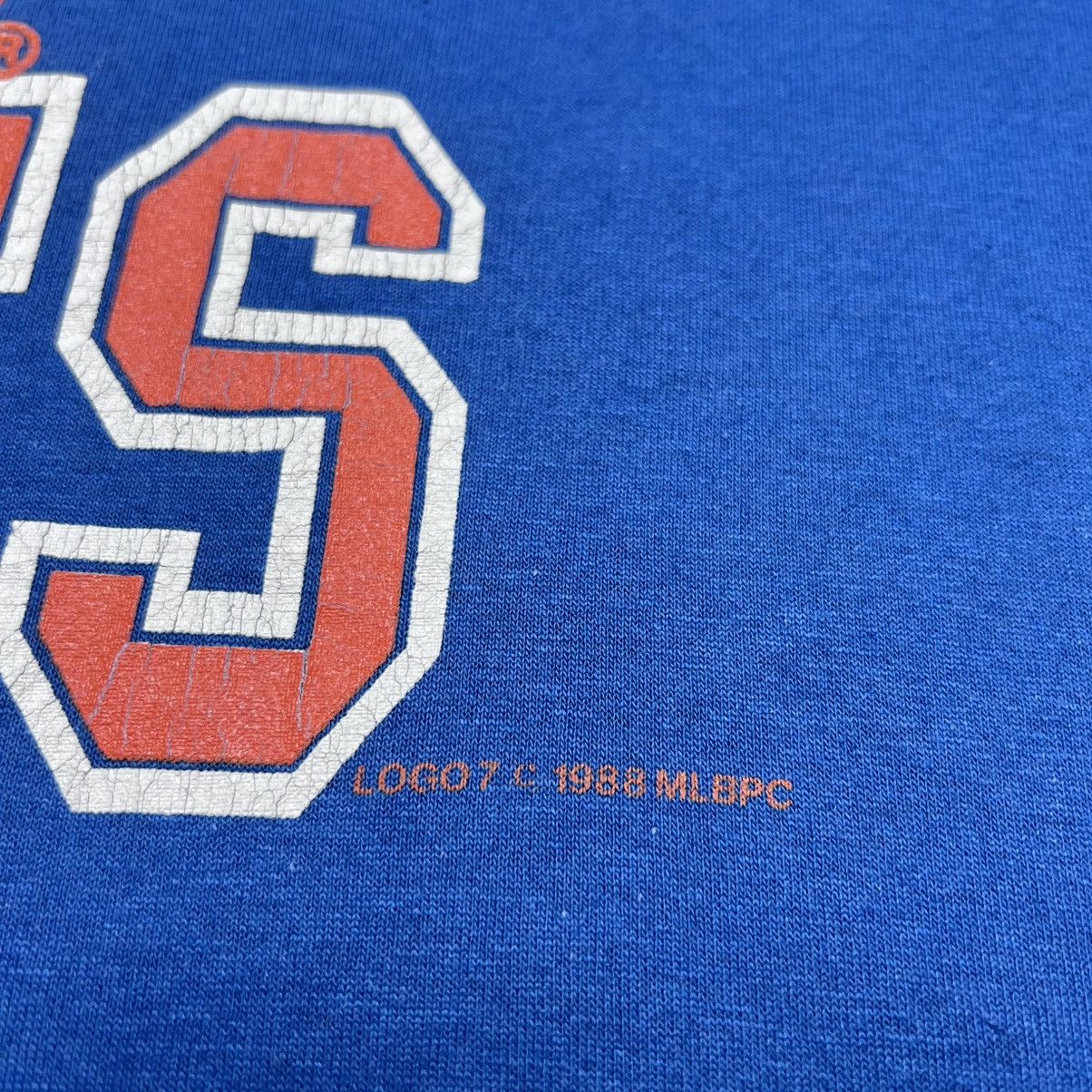 Logo 7 × MLB × Vintage Vintage 1988 MLB New York Mets Spell Out Graphic Logo 7 Tee Size US L / EU 52-54 / 3 - 8 Thumbnail