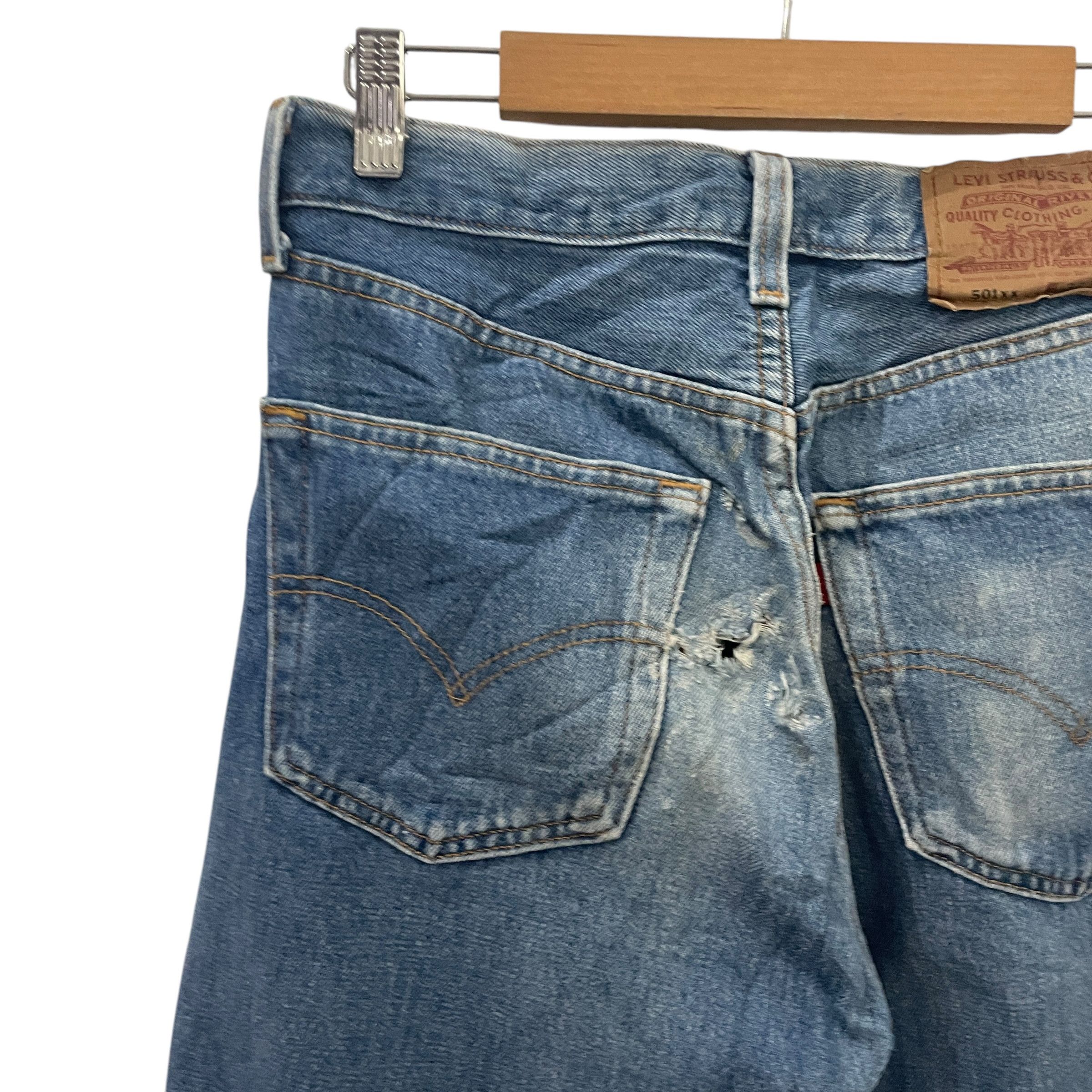 Levi's Vintage 90s Levis 501XX Denim Jeans Size US 30 / EU 46 - 10 Thumbnail