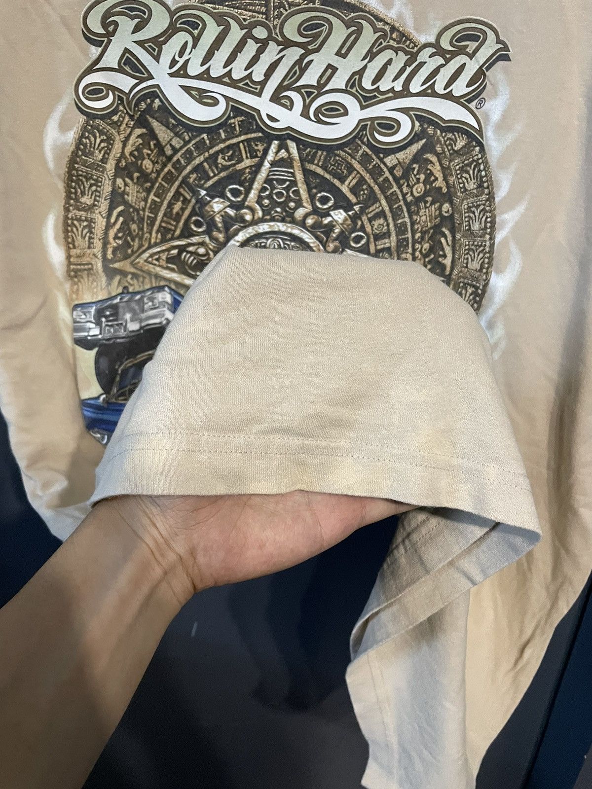 Vintage Vtg Rolling Hard La Tradicion Car Motive Size US XL / EU 56 / 4 - 9 Thumbnail