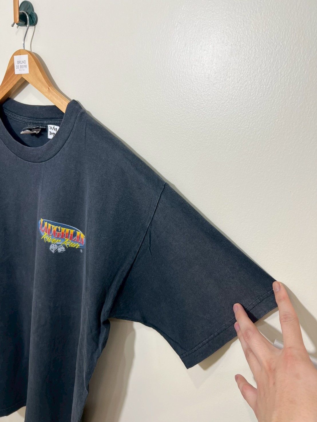 Vintage Vintage 1998's Laughlin Spring Run Motorcycle shirt bnz01 Size US L / EU 52-54 / 3 - 7 Thumbnail
