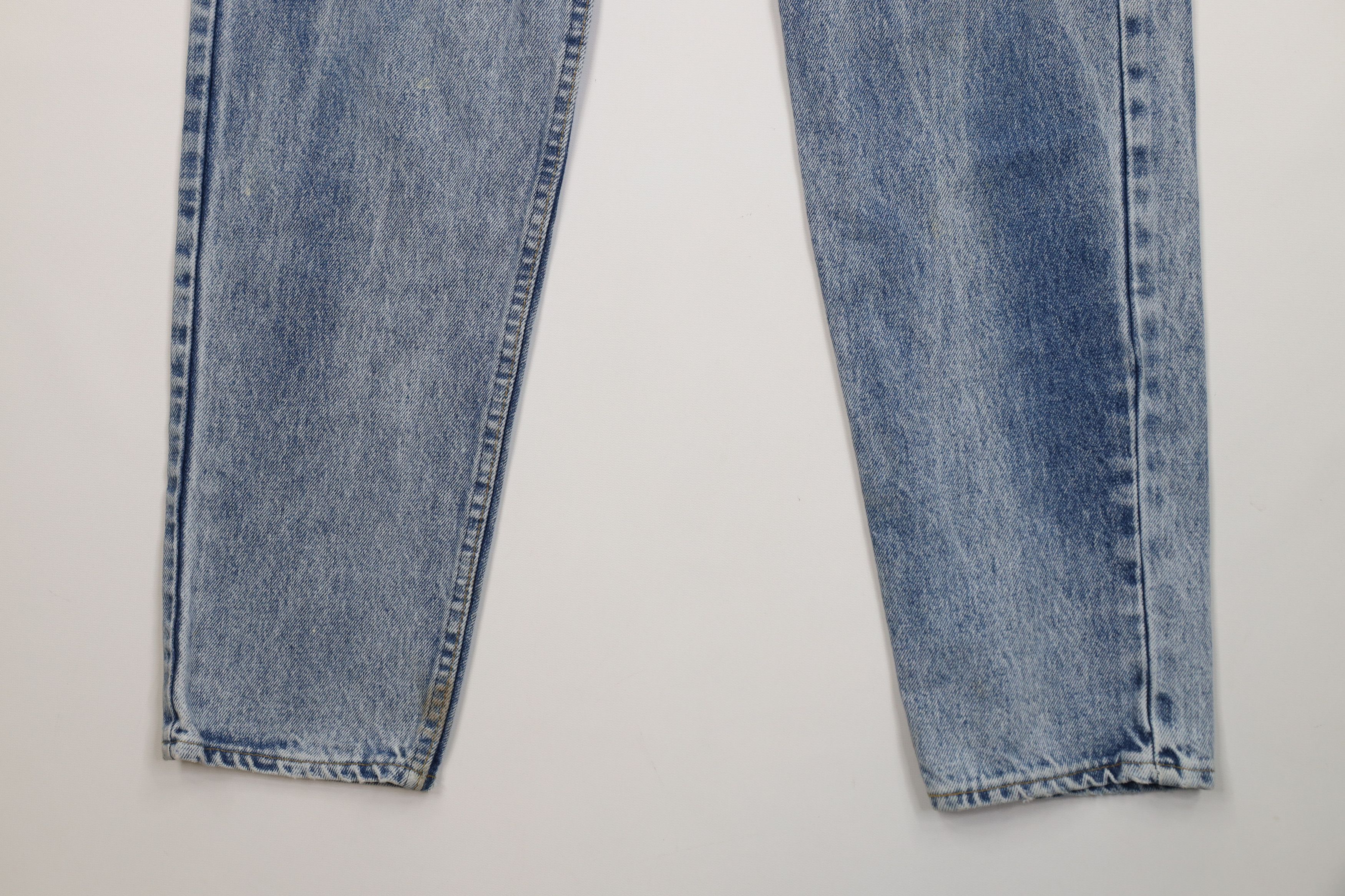 Levi's Vintage 80s Levis 550 Orange Tab Acid Wash Relaxed Jeans USA Size US 31 - 4 Thumbnail